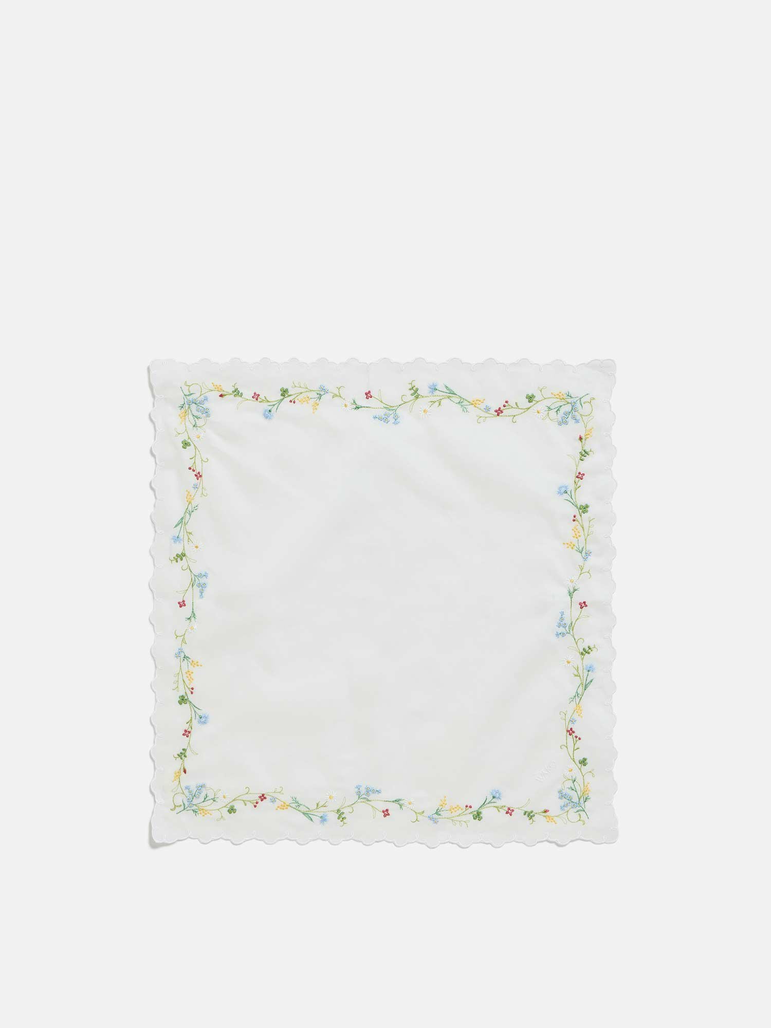 ハンカチ ホワイト |刺繍・レース | WAKO公式オンラインブティック