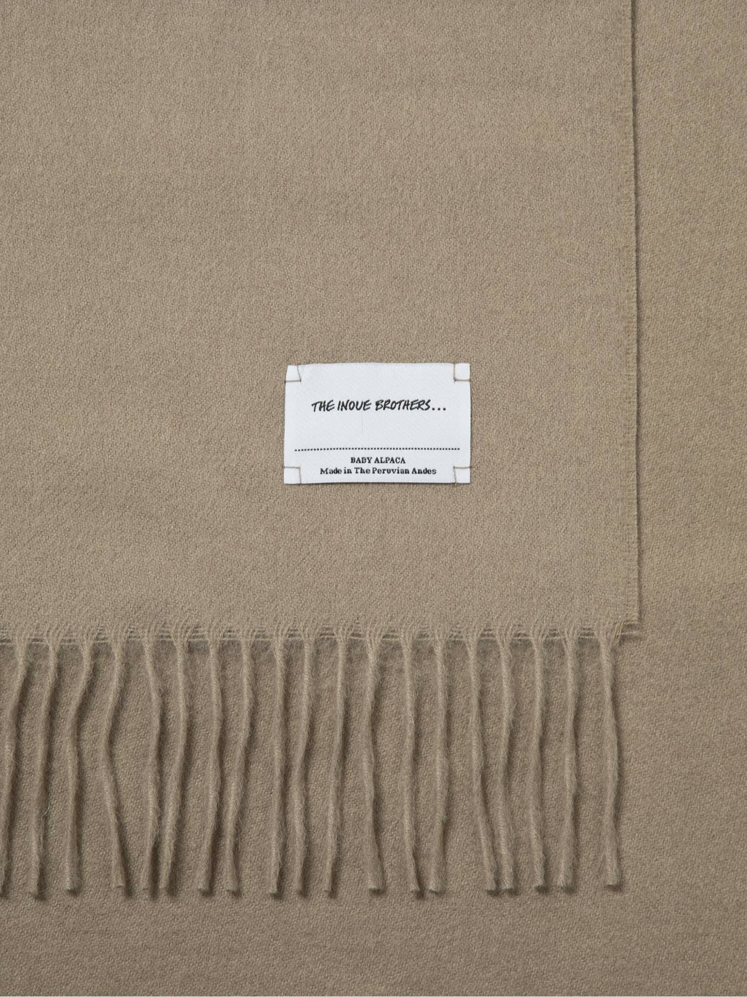 The Inoue Brothers Brushed Scarf オーク |The Inoue Brothers | WAKO