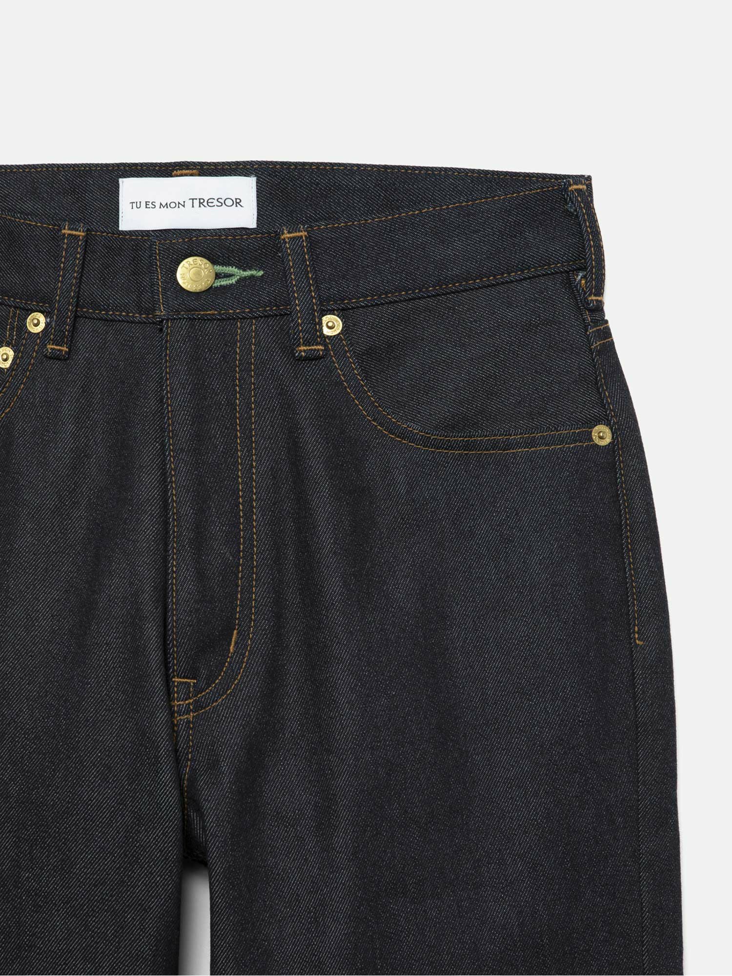 Tu es mon Tresor The Emerald Jeans(cashmere) ネイビー |Tu es mon