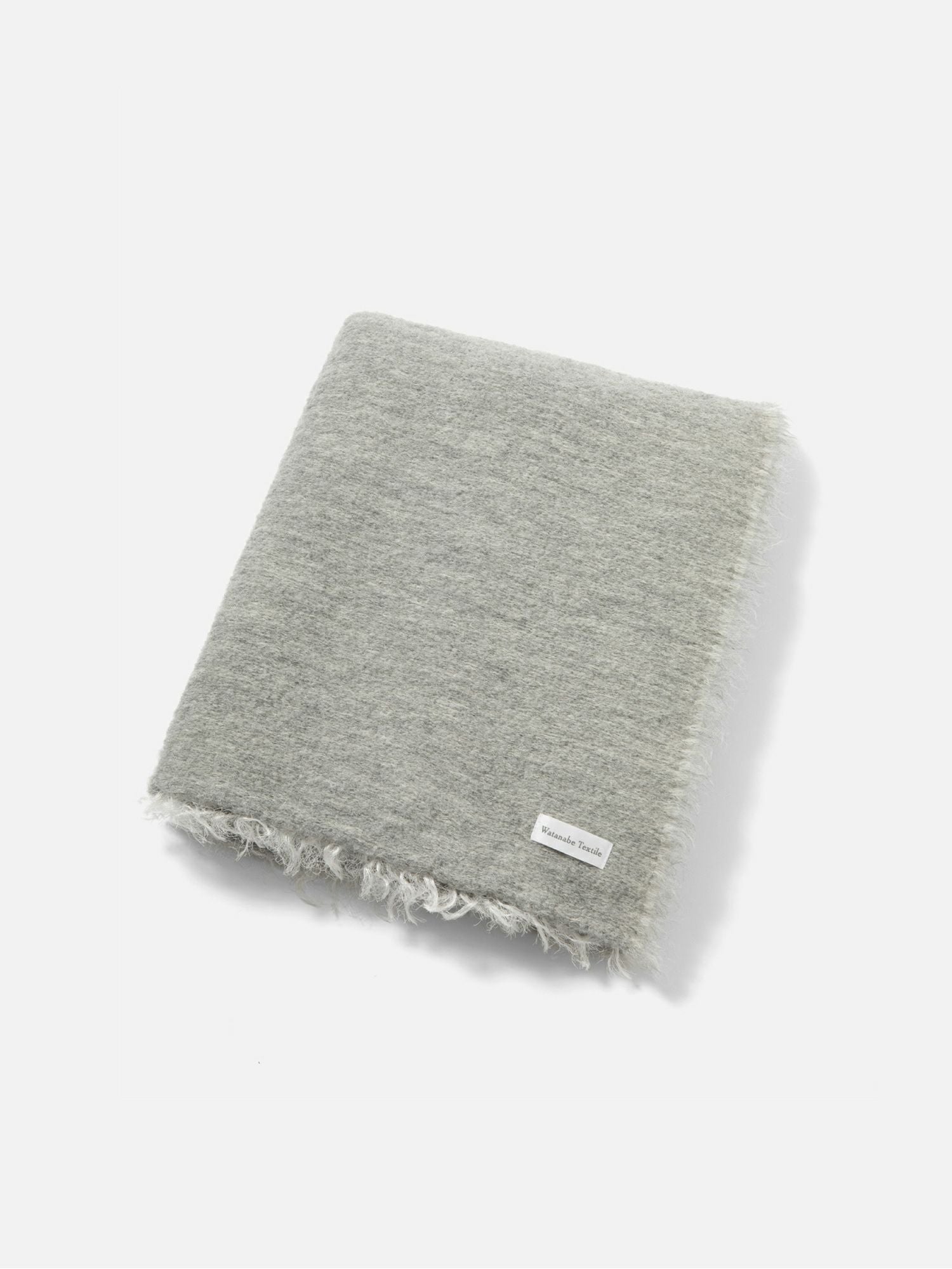 Watanabe Textile Alpaca Wool Cupro ブランケットストール ライト