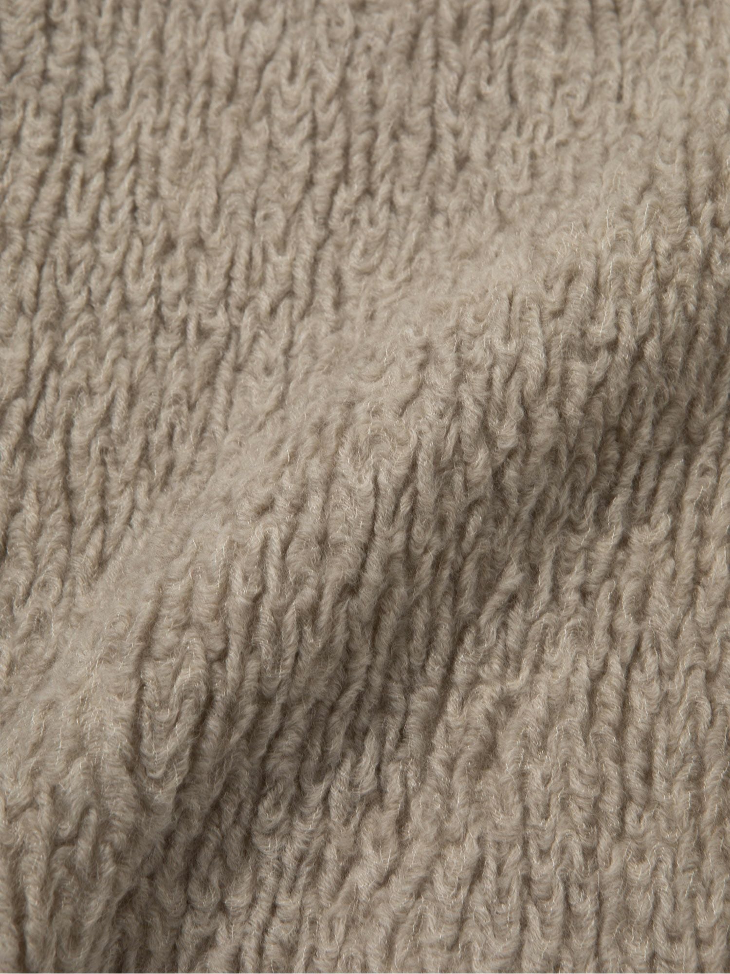 Watanabe Textile Wool Shrink ブランケットストール ベージュ