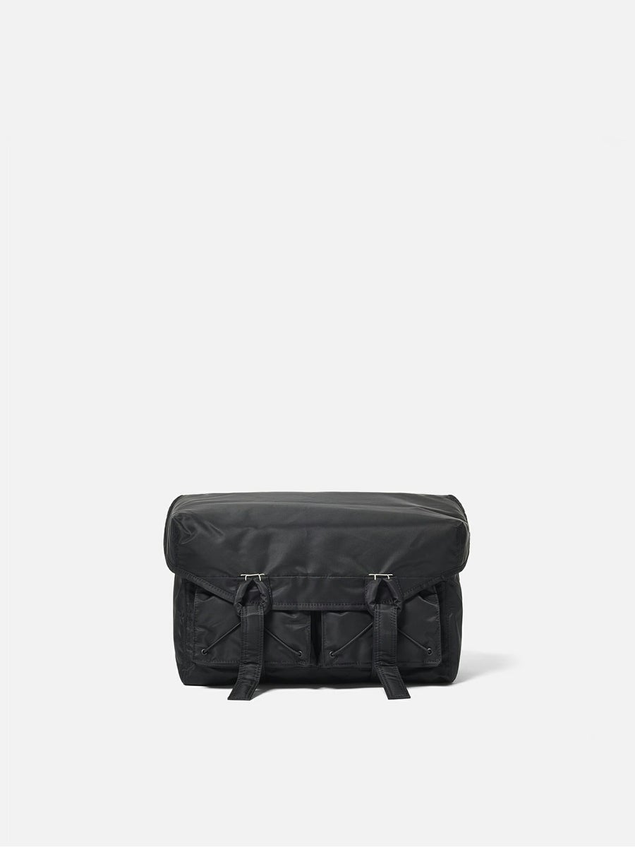 SAGAN Vienna Messenger Bag M RECYCLED NYLON ブラック |SAGAN Vienna 