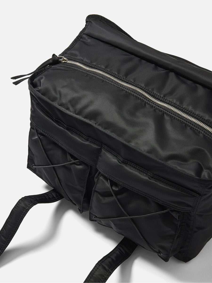 SAGAN Vienna Messenger Bag M RECYCLED NYLON ブラック |SAGAN Vienna 