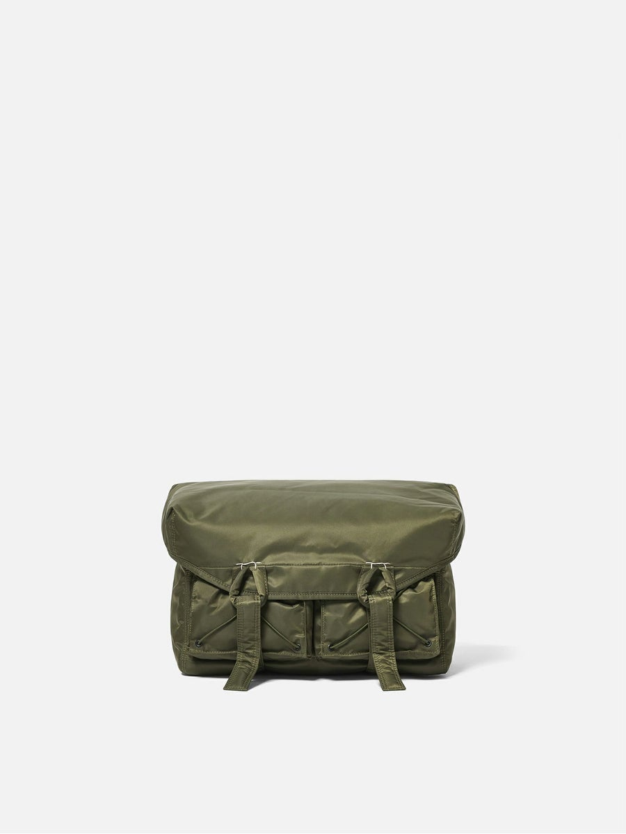 SAGAN Vienna Messenger Bag M RECYCLED NYLON カーキ |SAGAN Vienna 