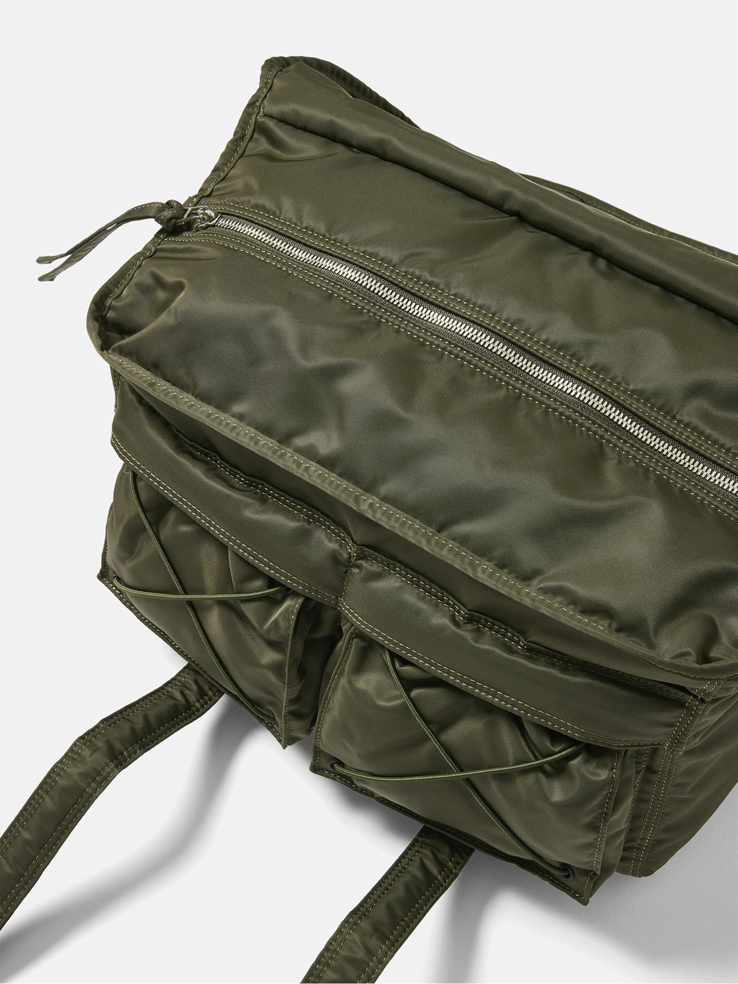SAGAN Vienna Messenger Bag M RECYCLED NYLON カーキ |SAGAN Vienna