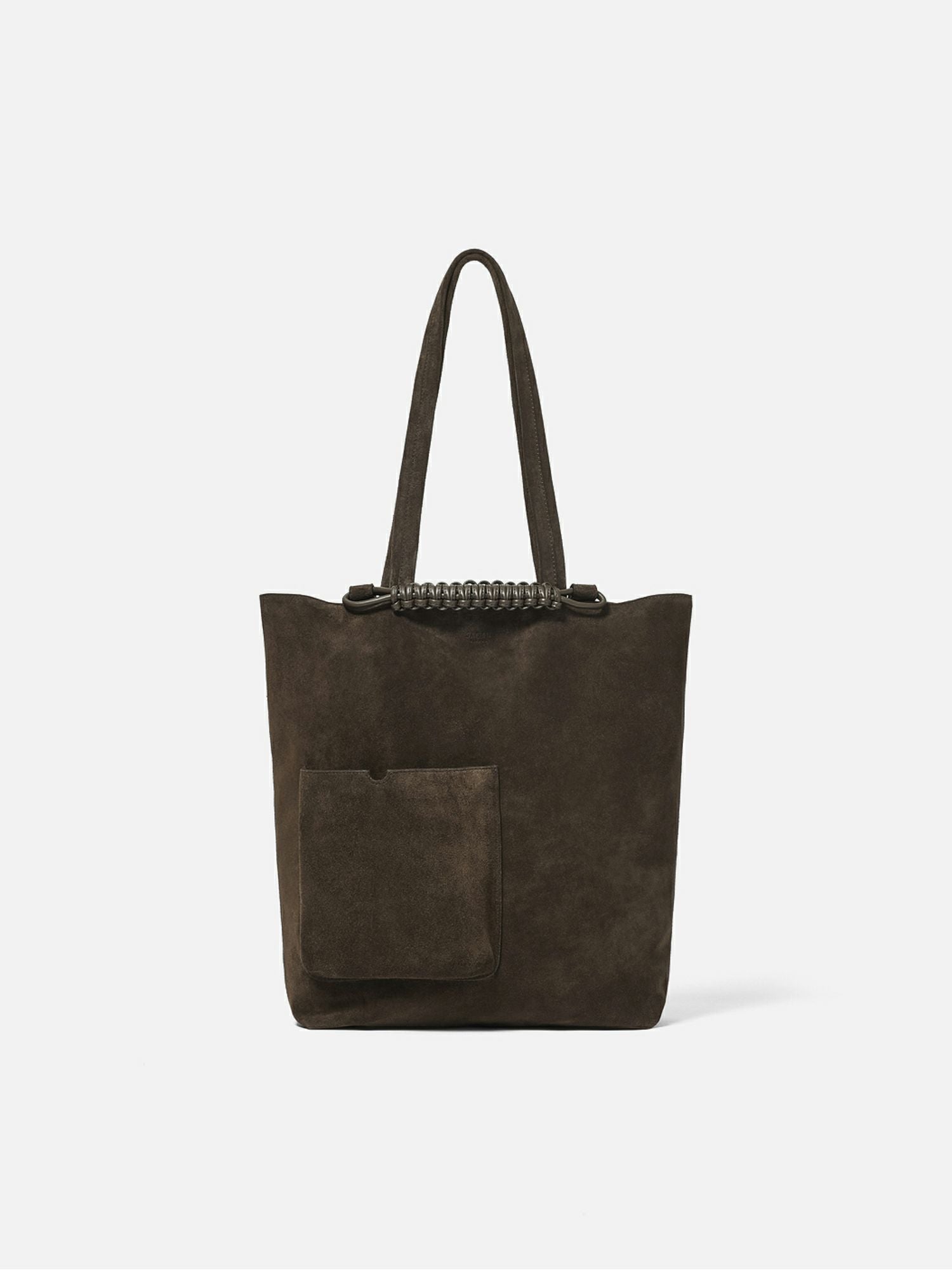 SAGAN Vienna Pazar Book tote Suede ダークブラウン |SAGAN Vienna
