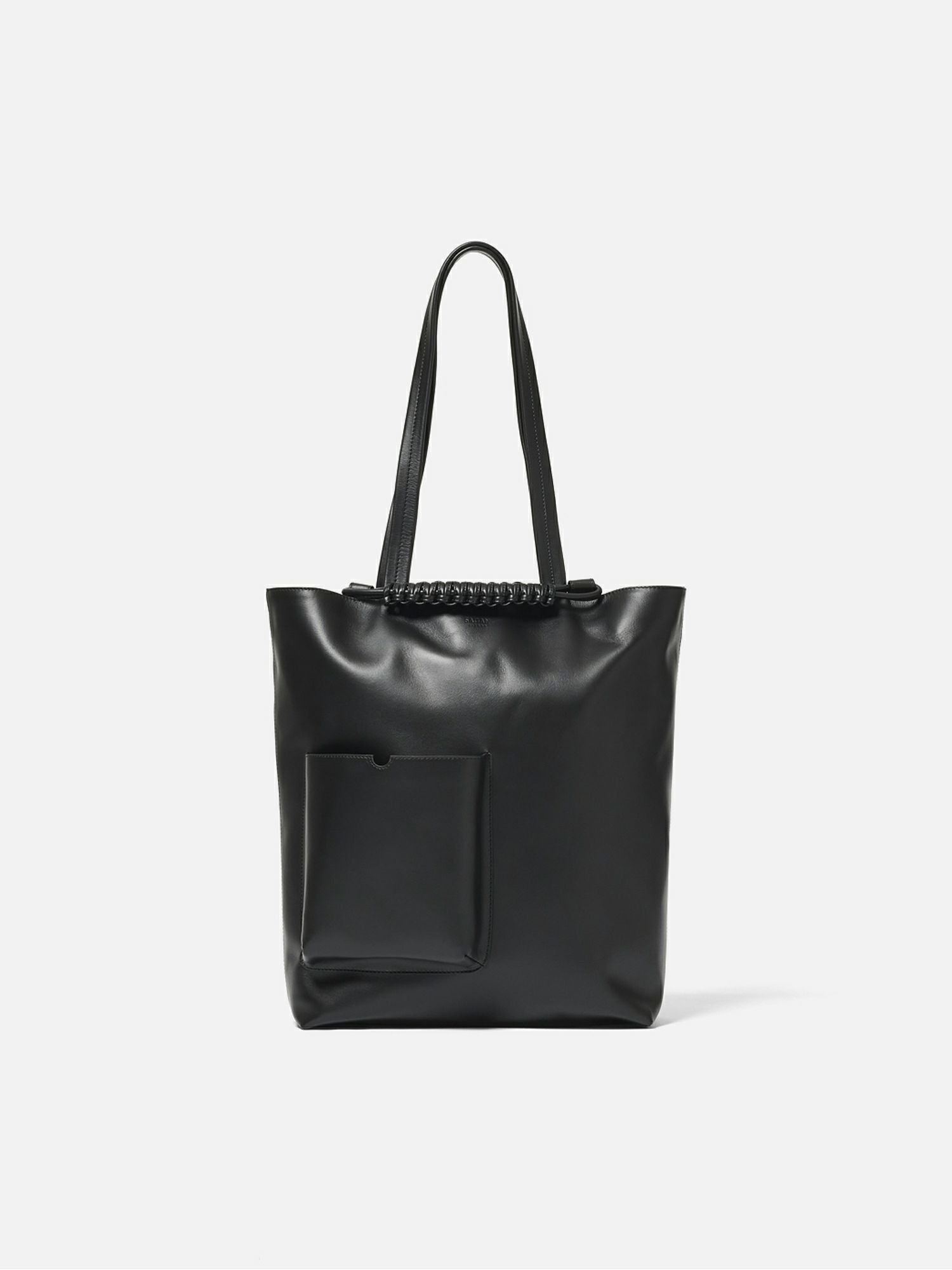 SAGAN Vienna Pazar Book TOTE COW Leather ブラック |SAGAN Vienna