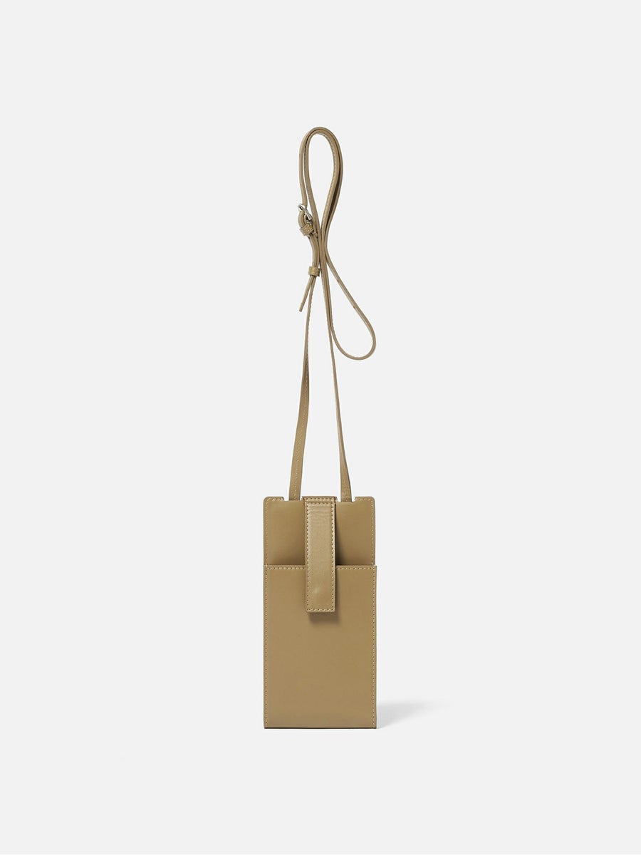 SAGAN Vienna Modular Phone/Card Case COW LEATHER ブラウン |SAGAN 