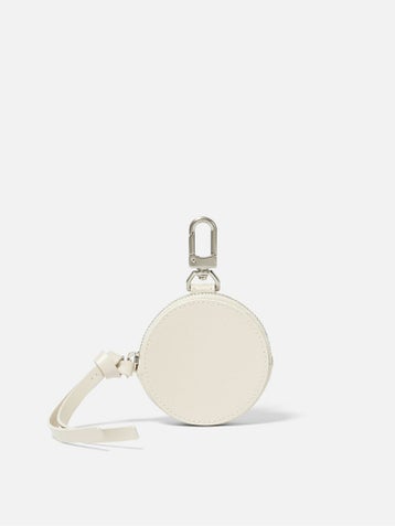 SAGAN Vienna Round Coin Case COW Leather ライトベージュ |SAGAN 
