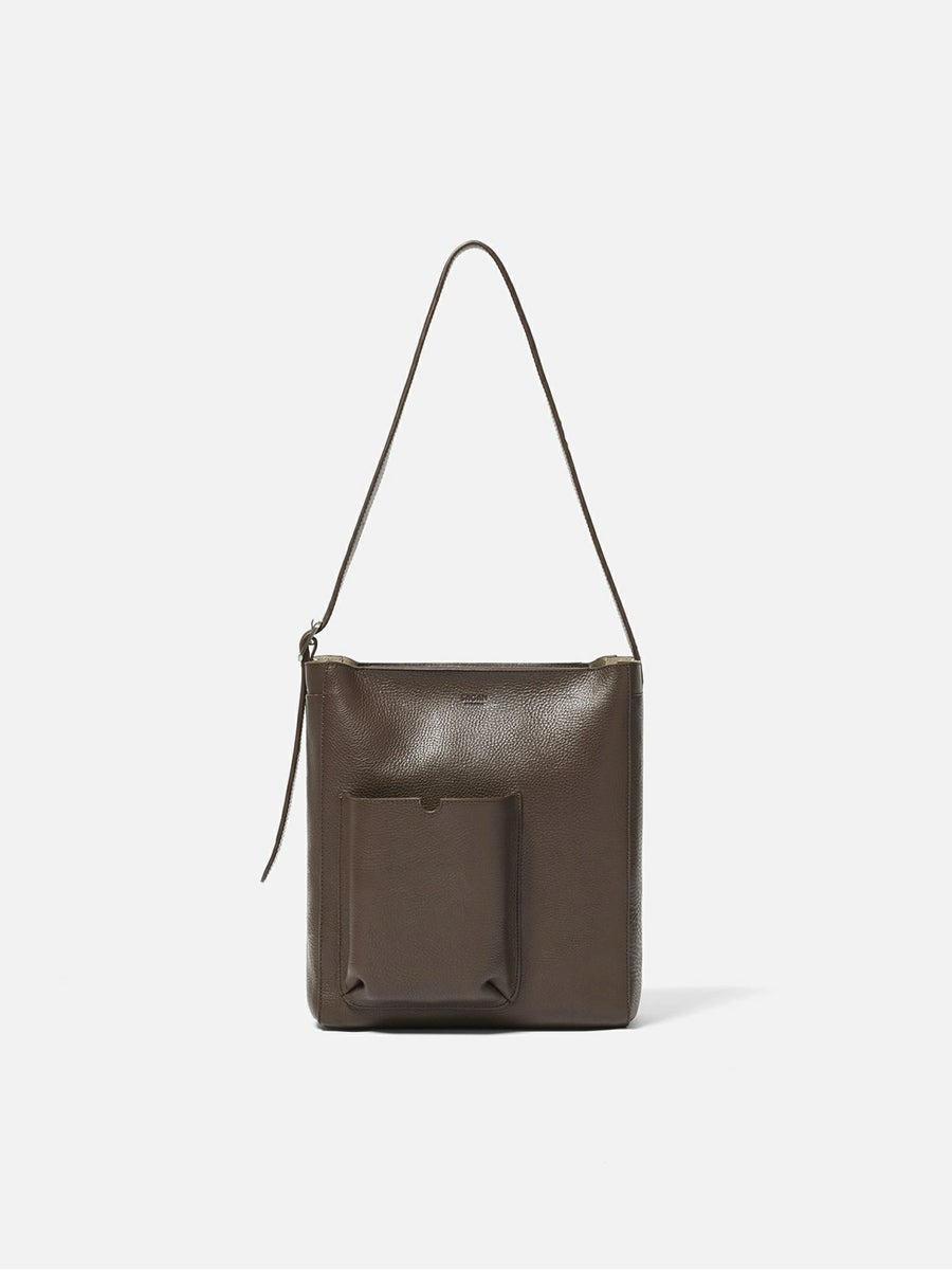 SAGAN Vienna　Nasch Bag S Cow Leather ダークブラウン