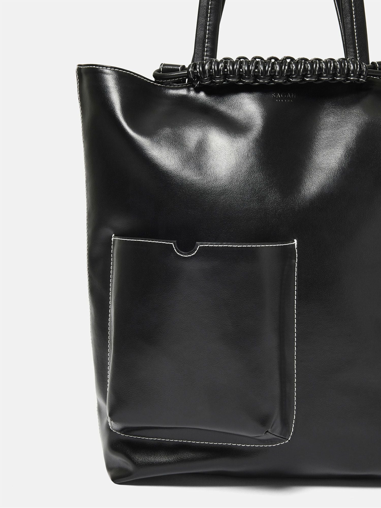 SAGAN Vienna Pazar Book TOTE Grape ブラック |SAGAN Vienna | WAKO