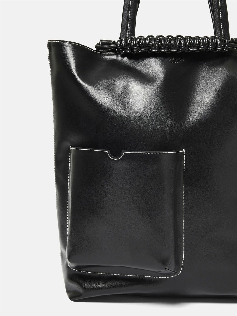 SAGAN Vienna Pazar Book TOTE Grape ブラック |SAGAN Vienna | WAKO 
