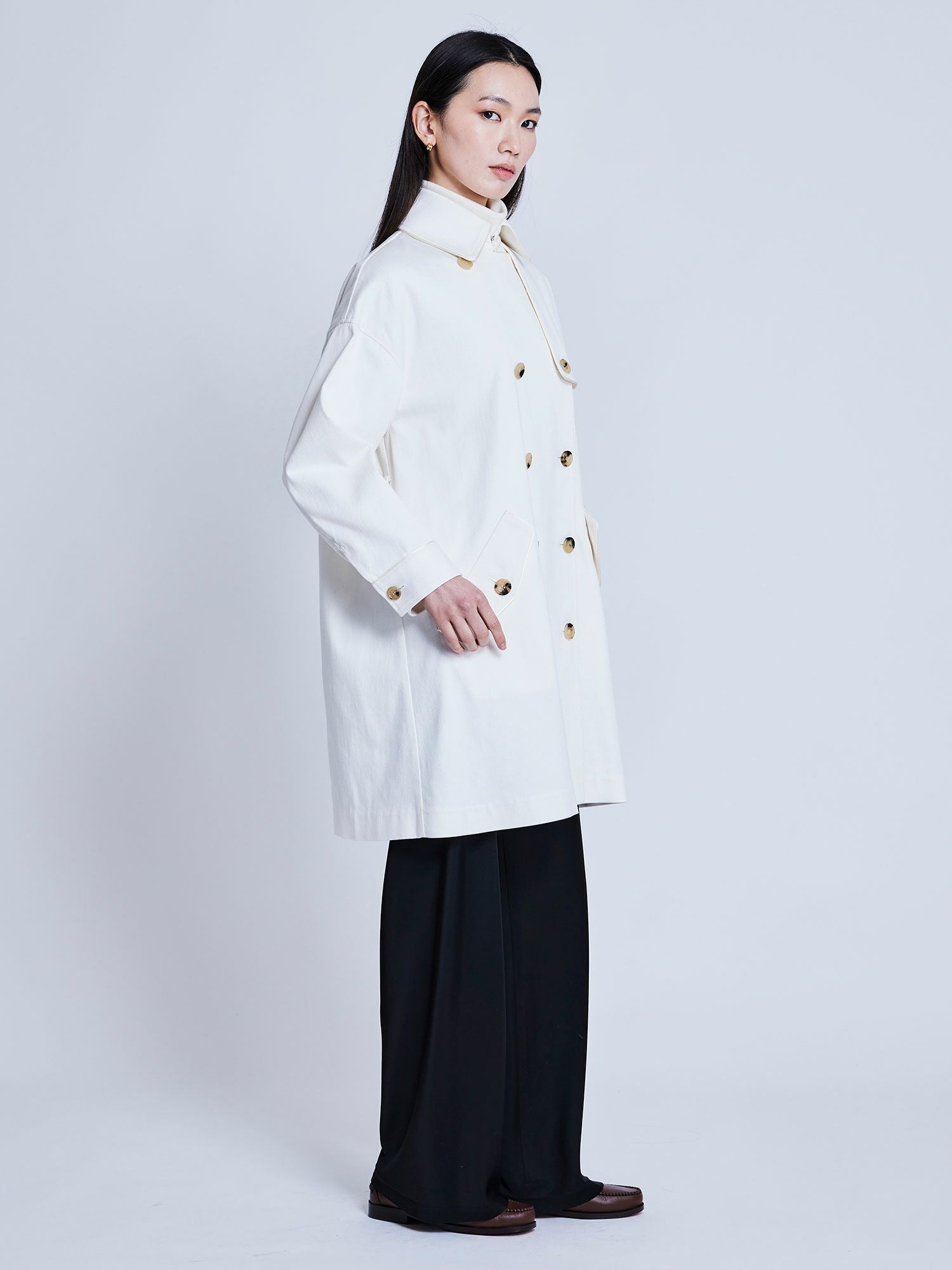NEW CLOSET トレンチコート ホワイト |アウター・ジャケット | WAKO