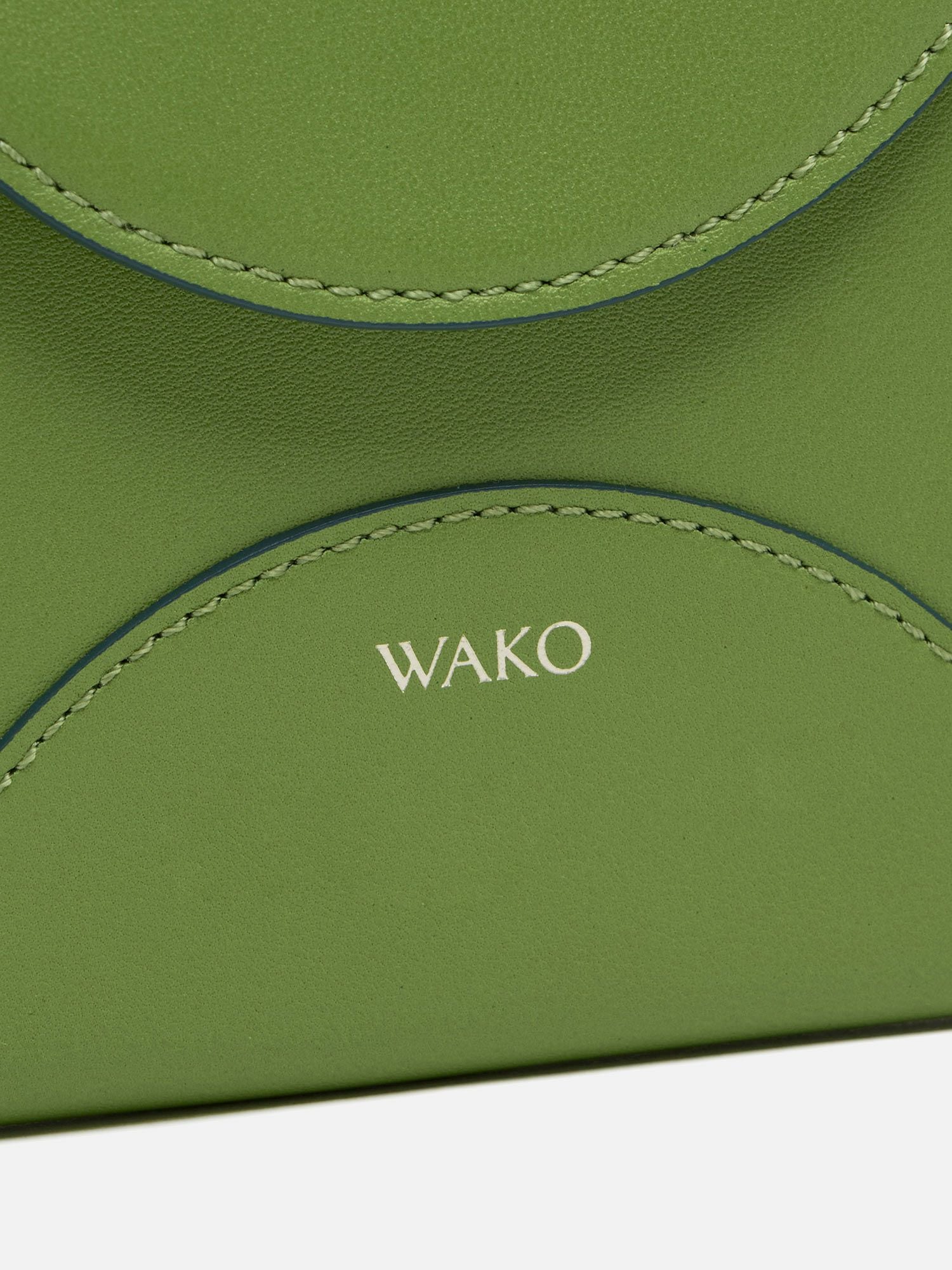 MANACO ロングフラップウォレット イエローグリーン |長財布 | WAKO
