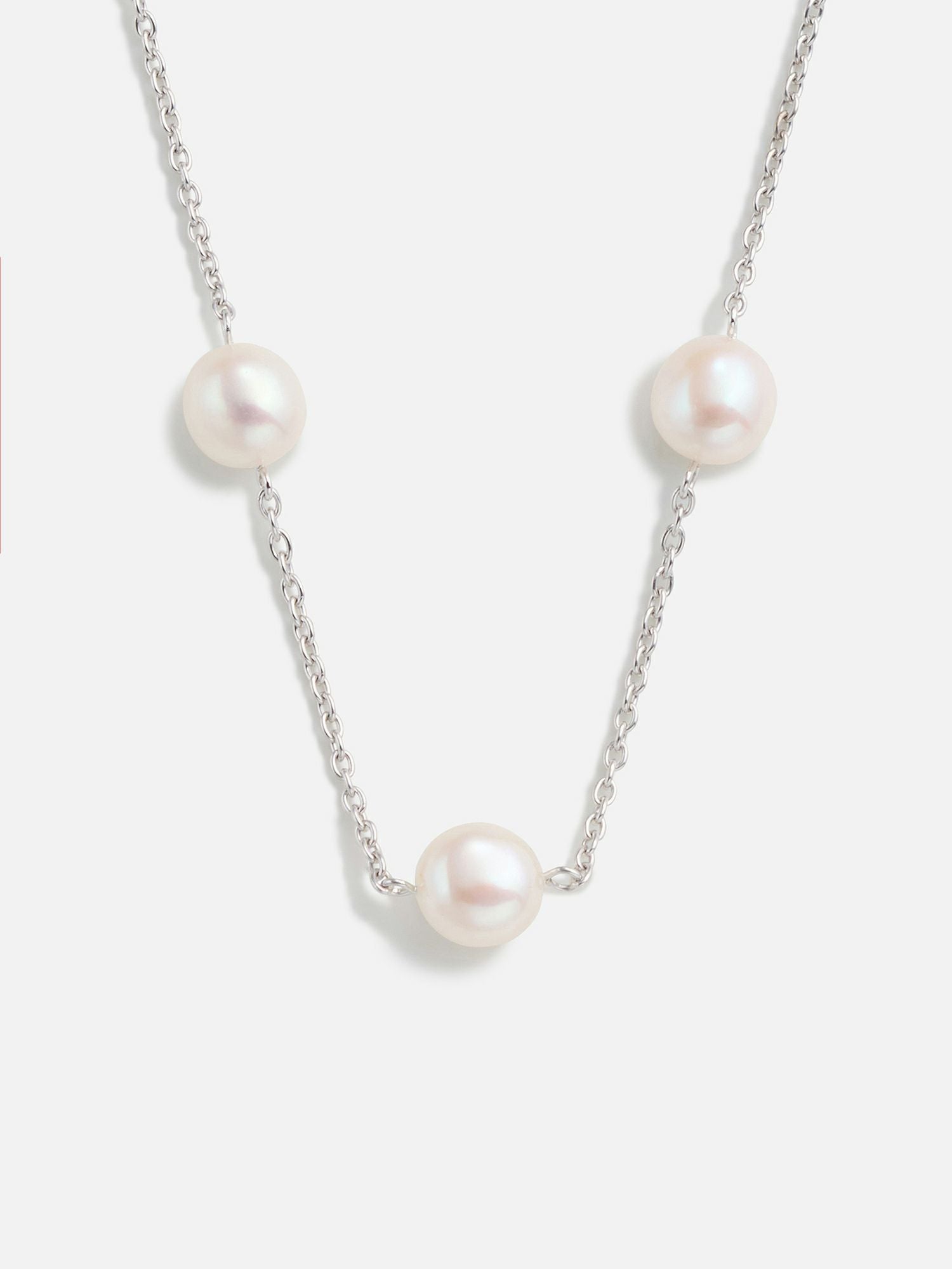 プティ コリエ ネックレス「ステーションパール」 ホワイト |その他の