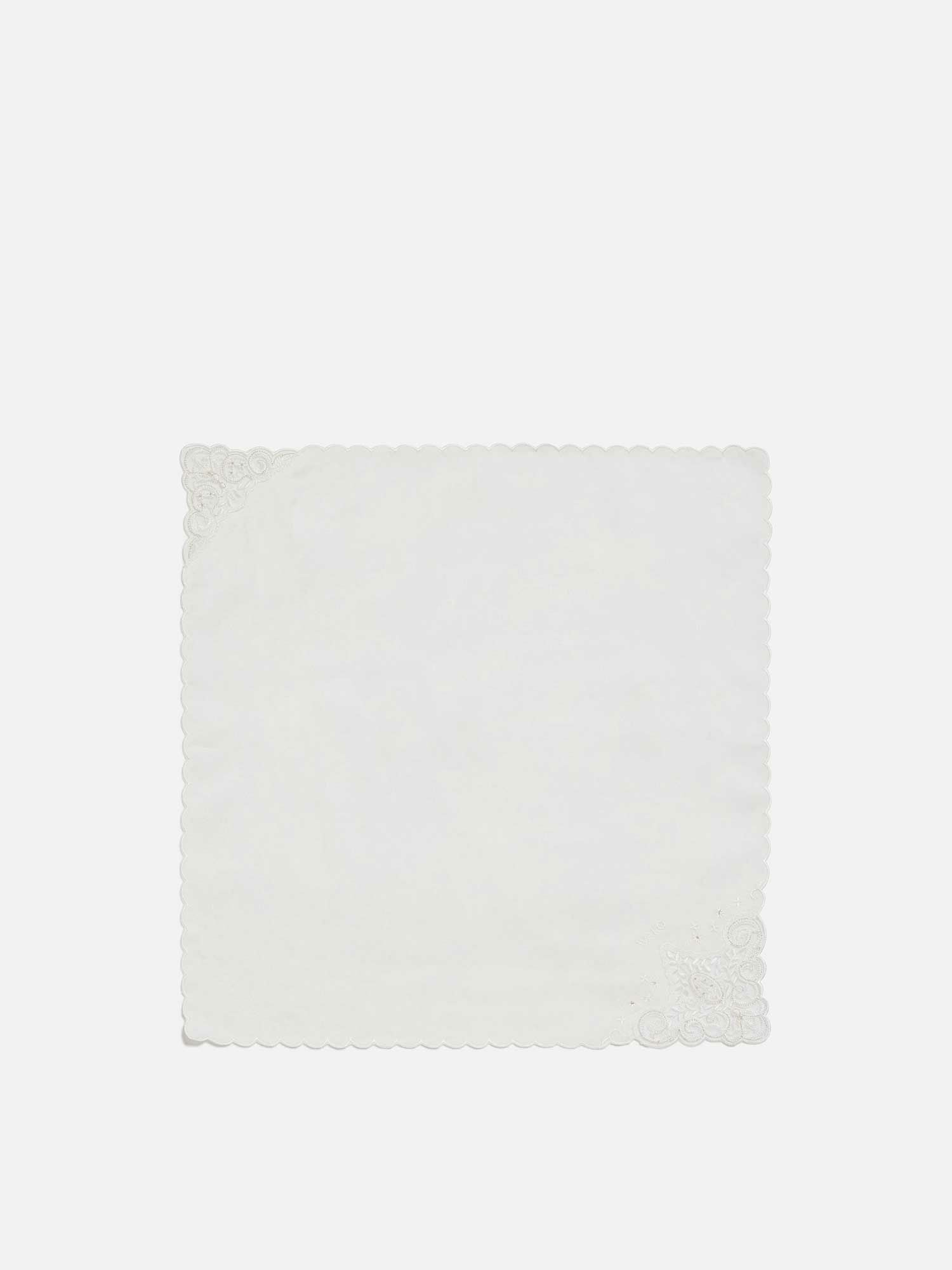 ハンカチ ホワイト |刺繍・レース | WAKO公式オンラインブティック