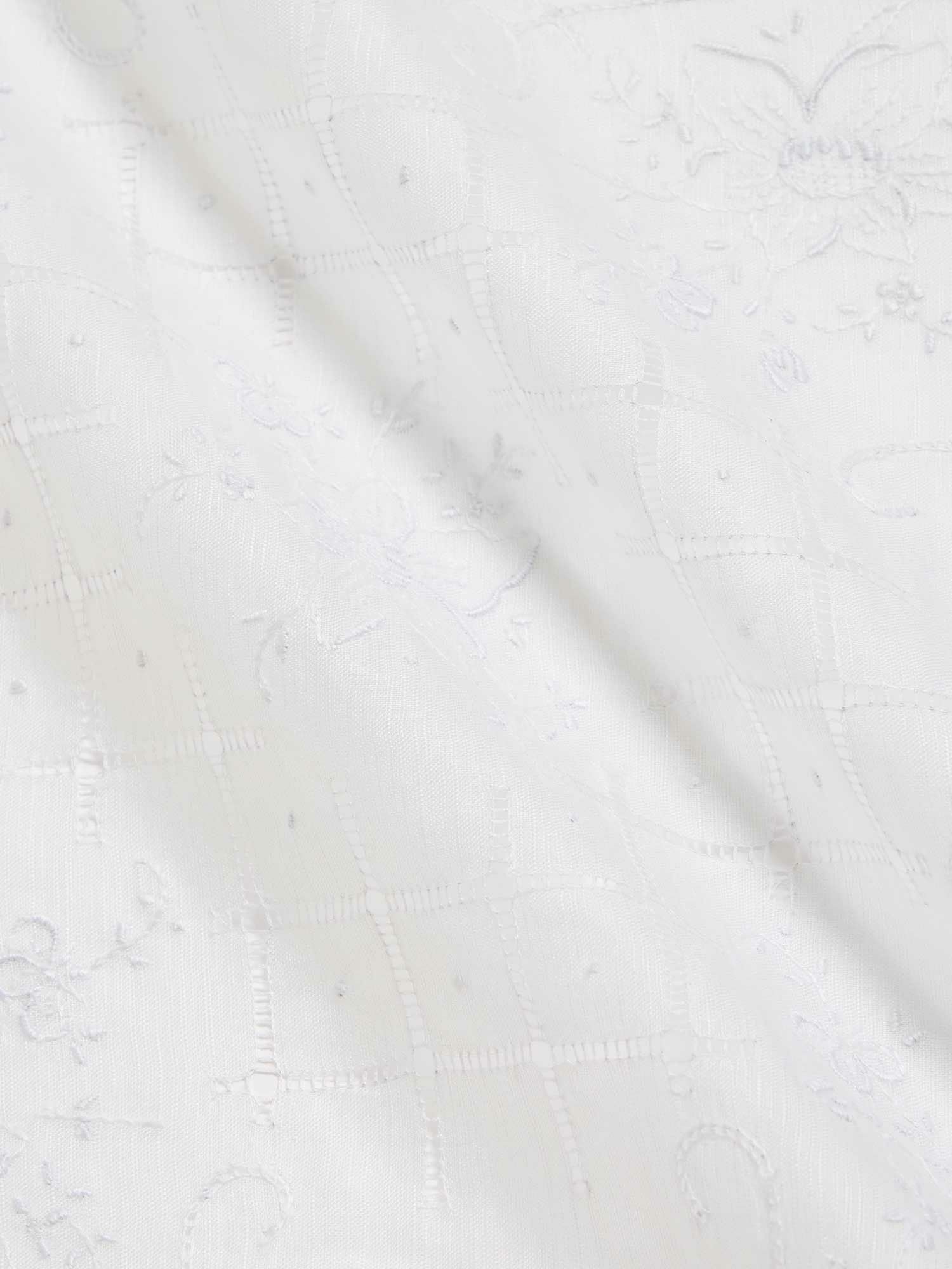 スワトウ刺繍 ハンカチ ホワイト |刺繍・レース | WAKO公式オンライン