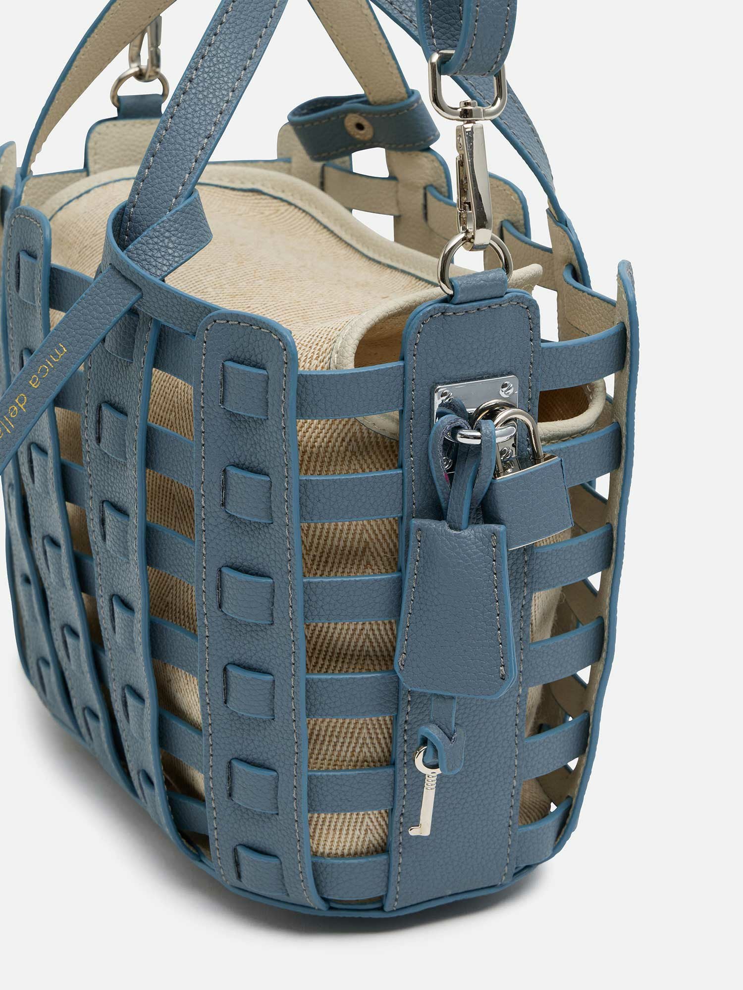 mica della valle トートバッグ サックスブルー |トートバッグ | WAKO