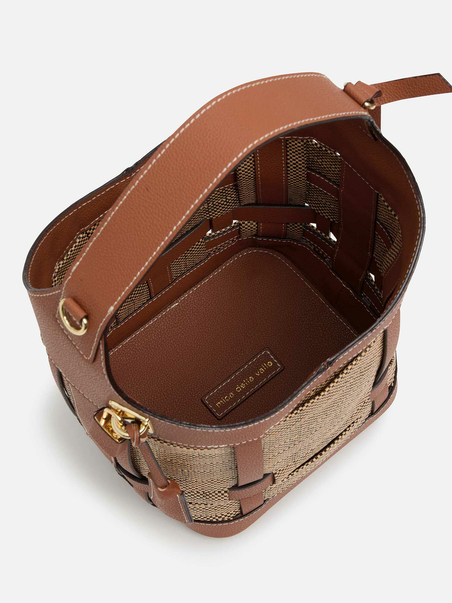 mica della valle トートバッグ キャメル |トートバッグ | WAKO公式