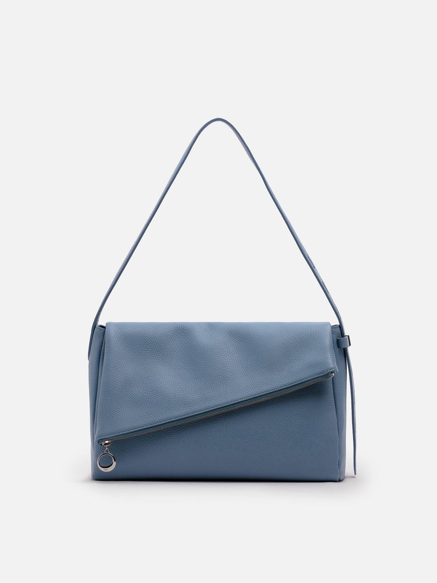 NEW CLOSET ショルダーバッグ ライトブルー