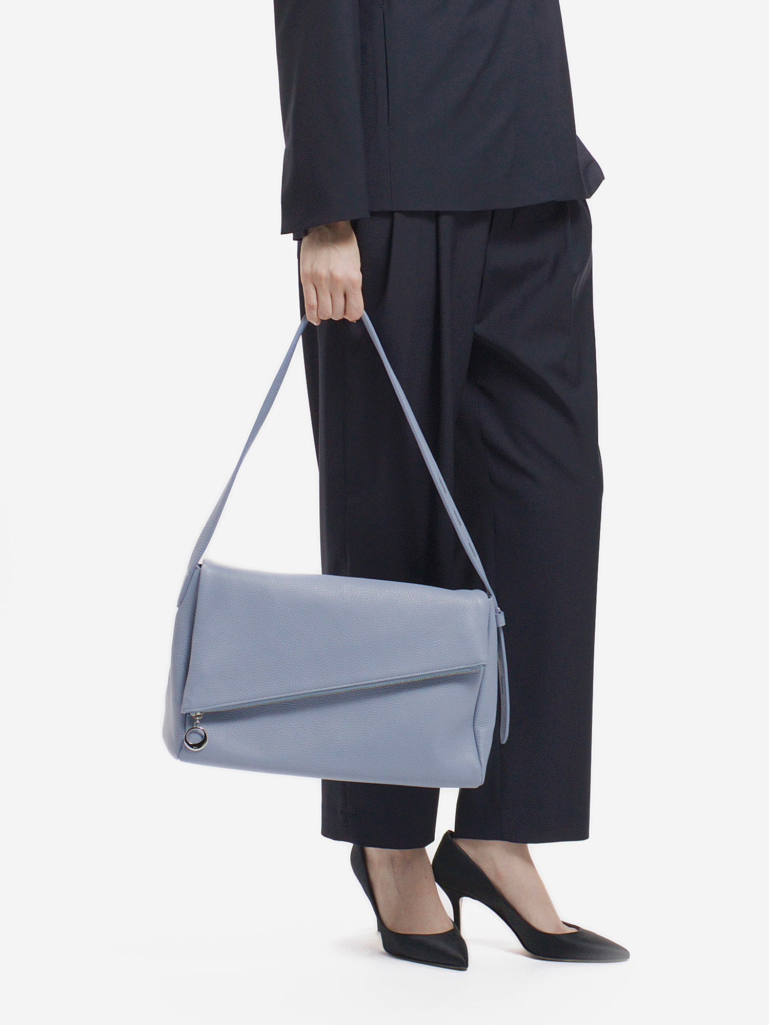 NEW CLOSET ショルダーバッグ ライトブルー |ショルダーバッグ