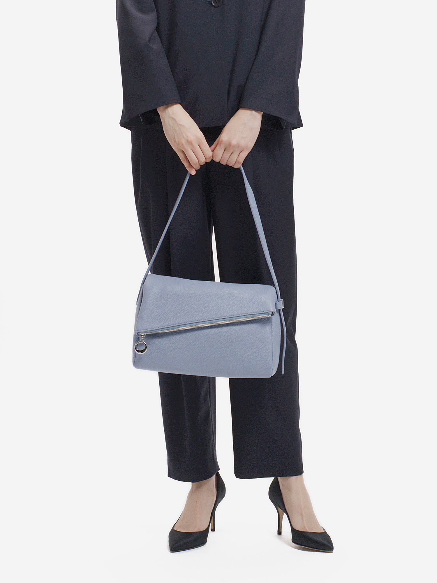 NEW CLOSET ショルダーバッグ スモール ライトブルー |ショルダー