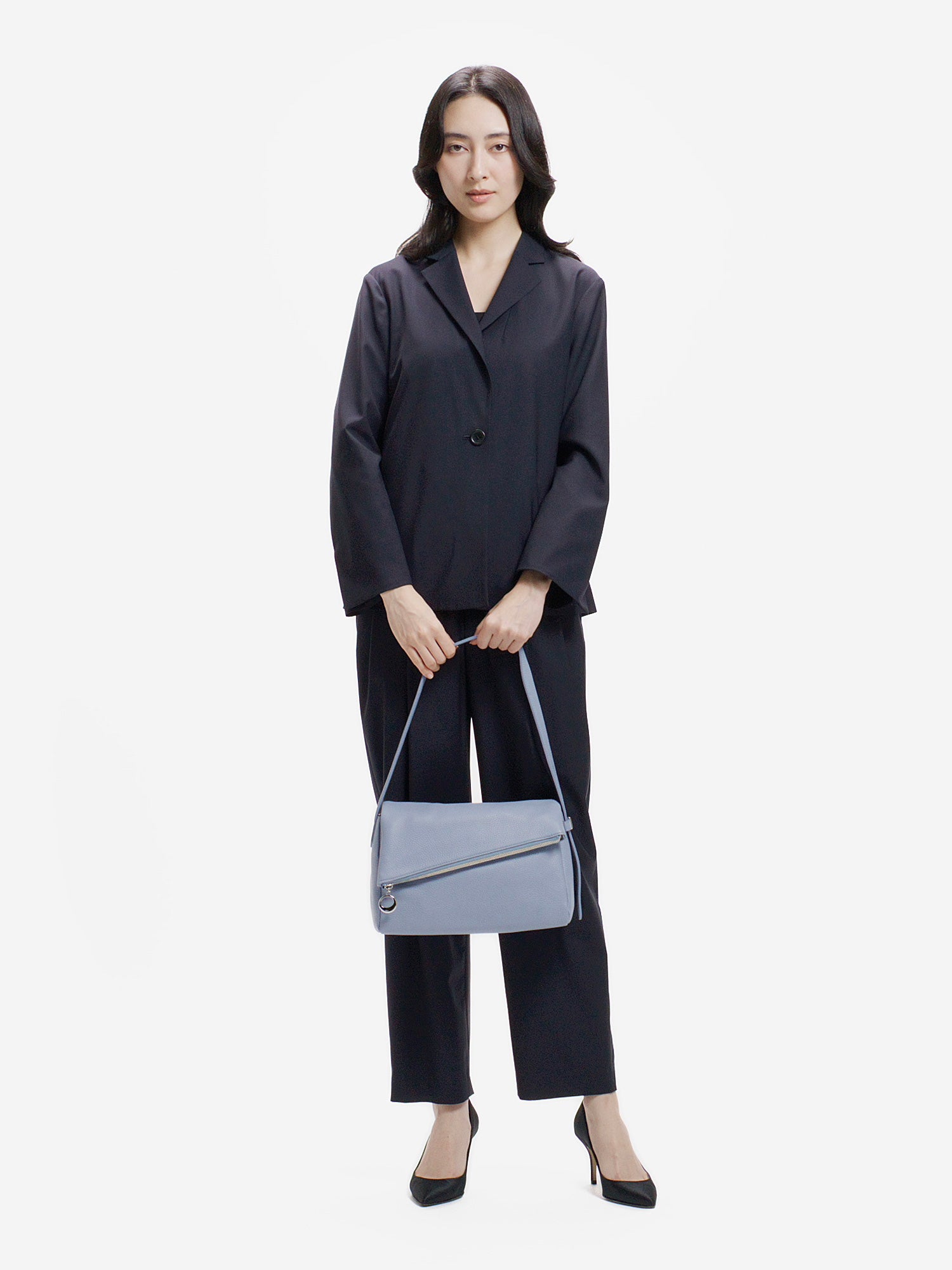 NEW CLOSET ショルダーバッグ スモール ライトブルー |ショルダー