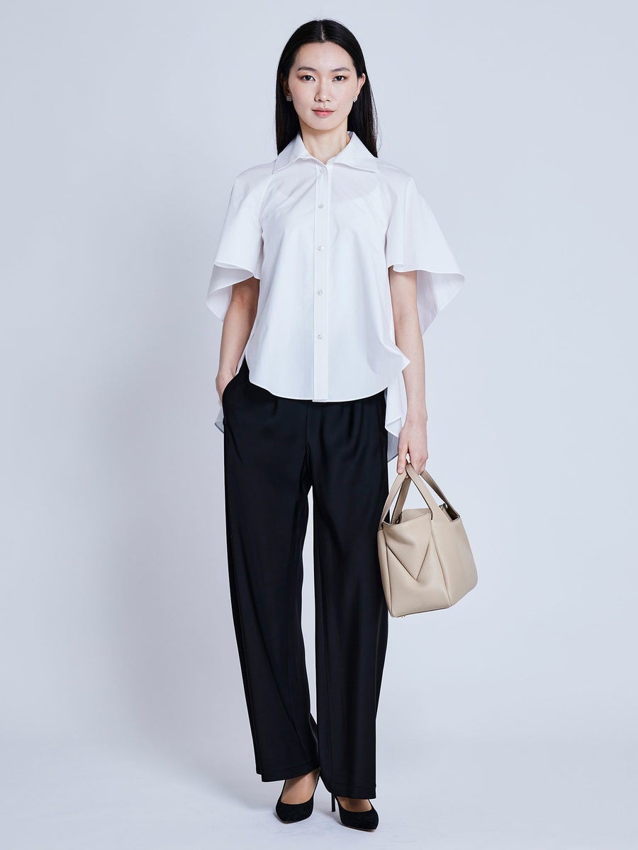 NEW CLOSET サポートサーフェス シャツ 半袖 ホワイト |トップス