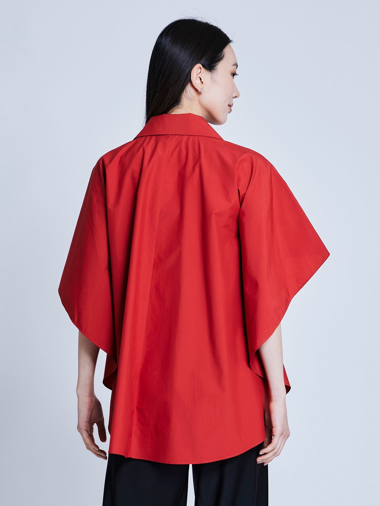 NEW CLOSET サポートサーフェス シャツ 半袖 レッド |トップス | WAKO