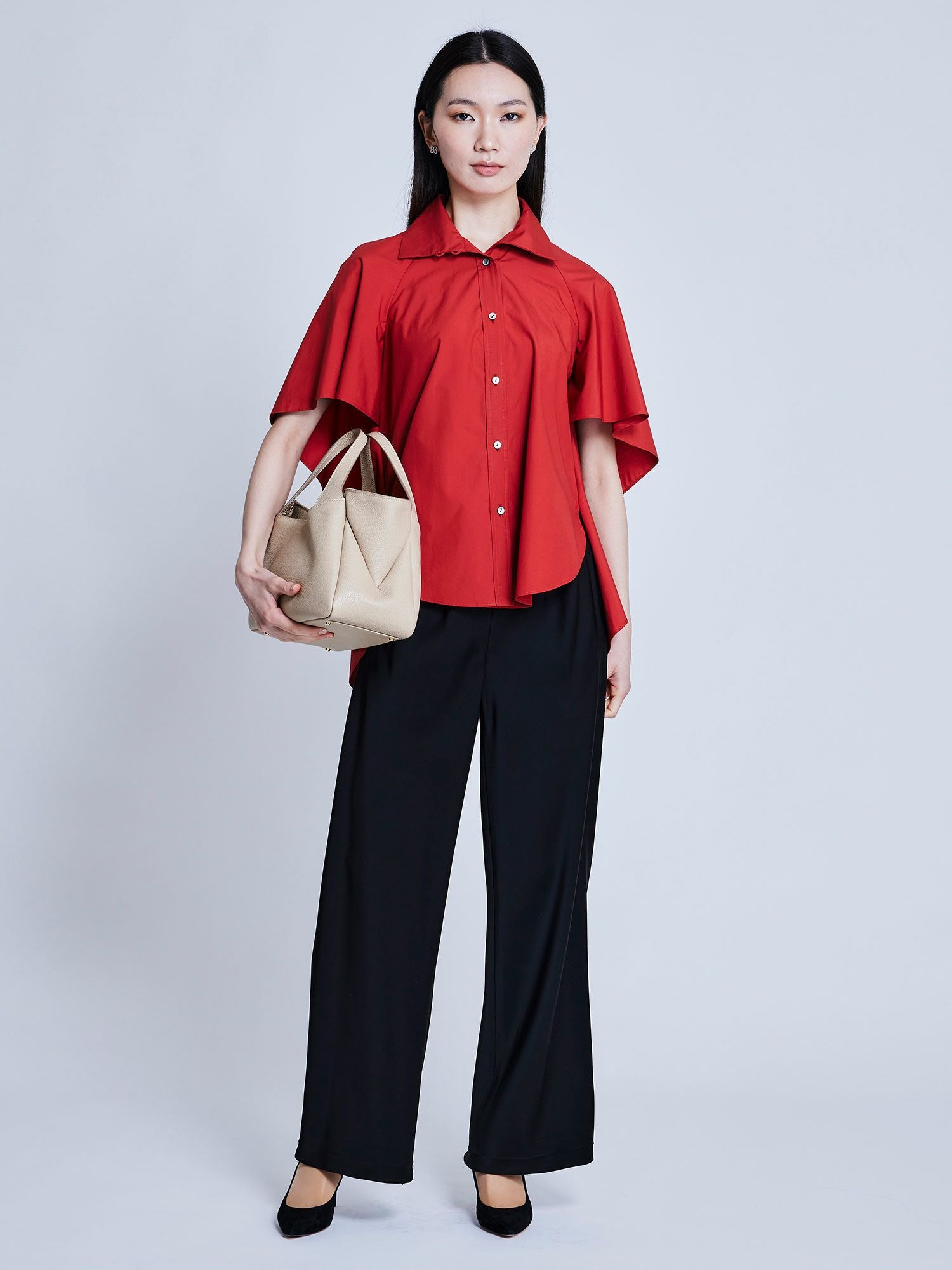 WAKO NEW CLOSET 半袖シャツ　サポートサーフェス　和光　美品 NEW CLOSET サポートサーフェス シャツ 半袖 レッド |トップス | WAKO
