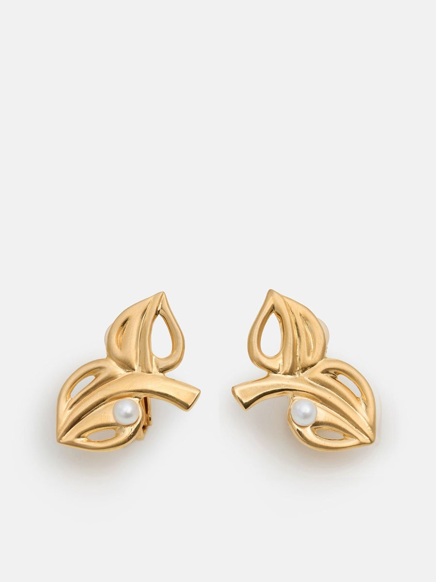 リロ イヤリング〈maruba〉 ゴールド