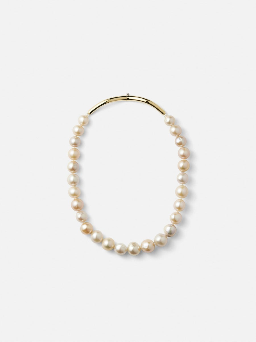 Charlotte CHESNAIS　COLLIER PERLES ピンク