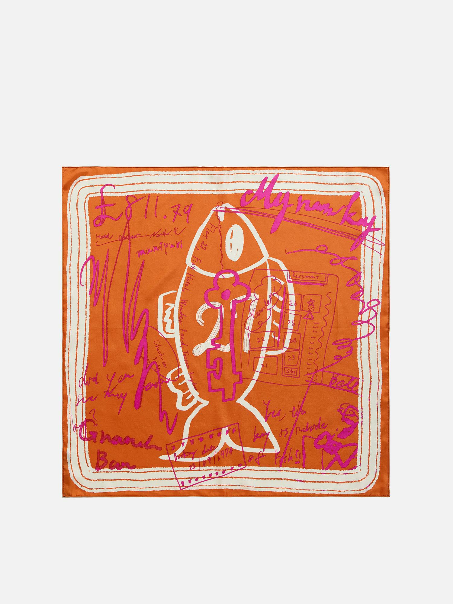 ファリエロ サルティ ストール オレンジ |ストール | WAKO公式