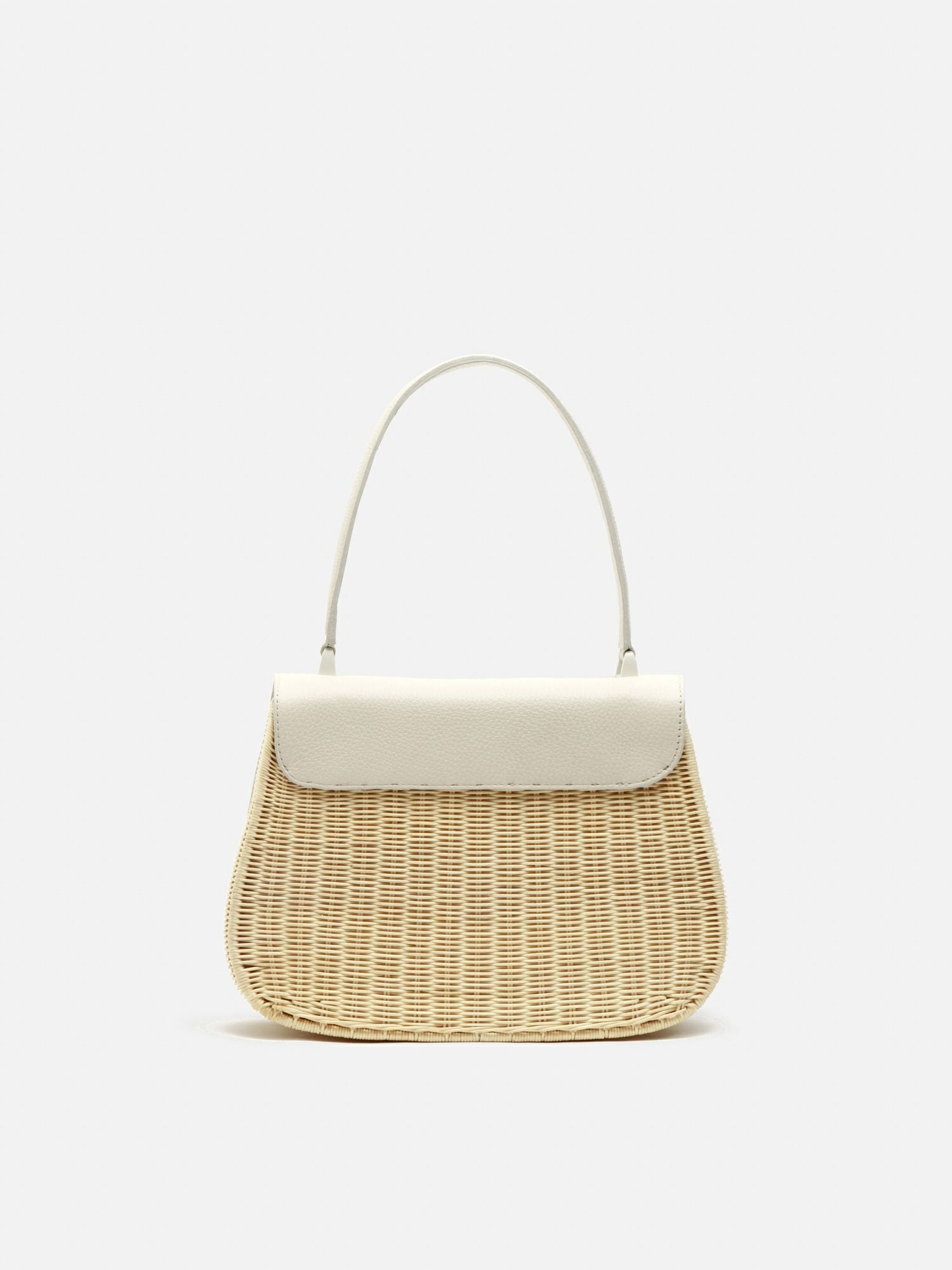 美品✨WAKO ワコウ　ハンドバッグ　ホワイト×ゴールド　自立 WEB EXCLUSIVE BAG COLLECTION／WEB限定バッグコレクション | WAKO公式
