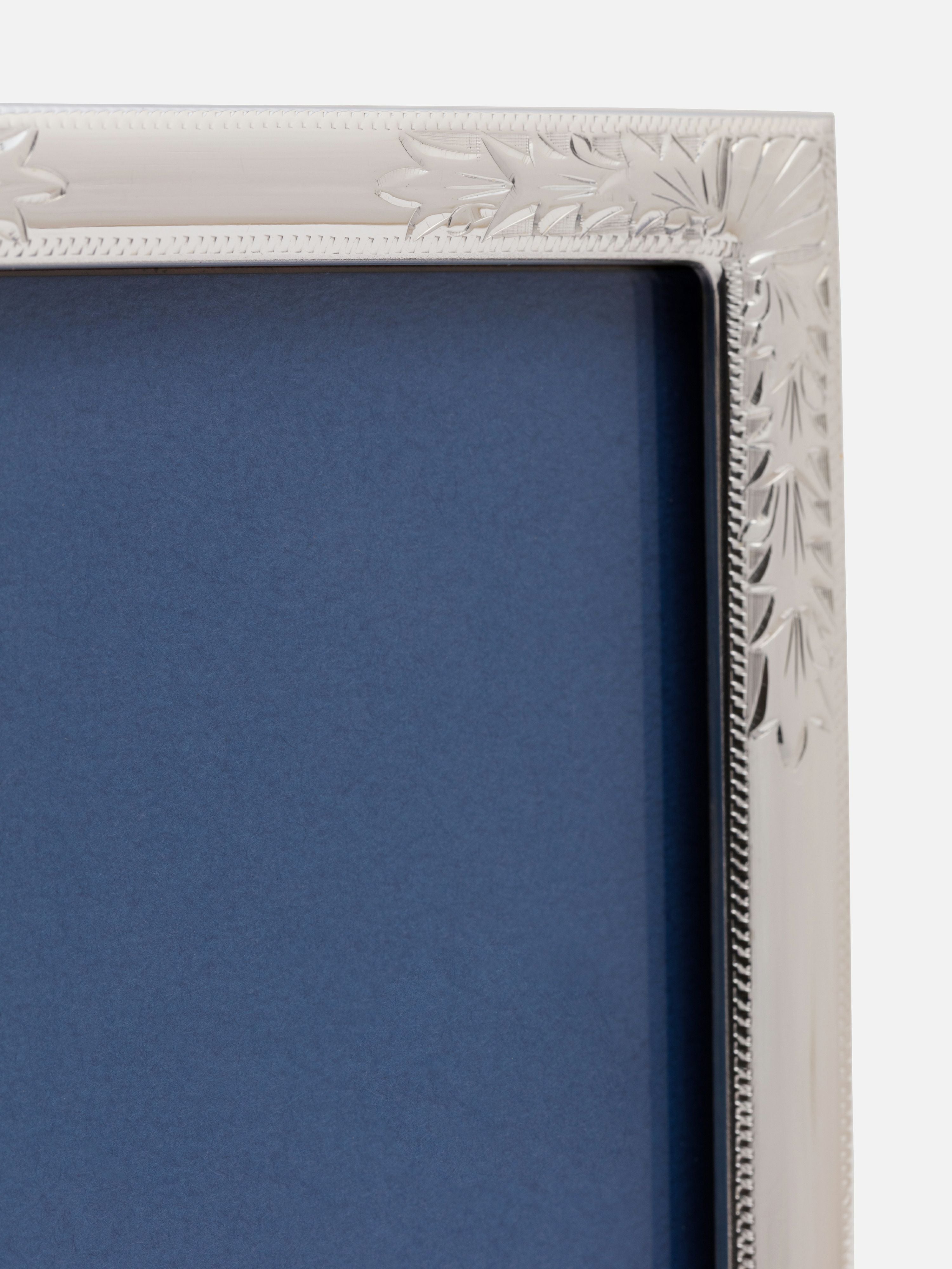 銀製 写真立て 〈隅唐草/4インチ〉 |リビング | WAKO公式オンライン