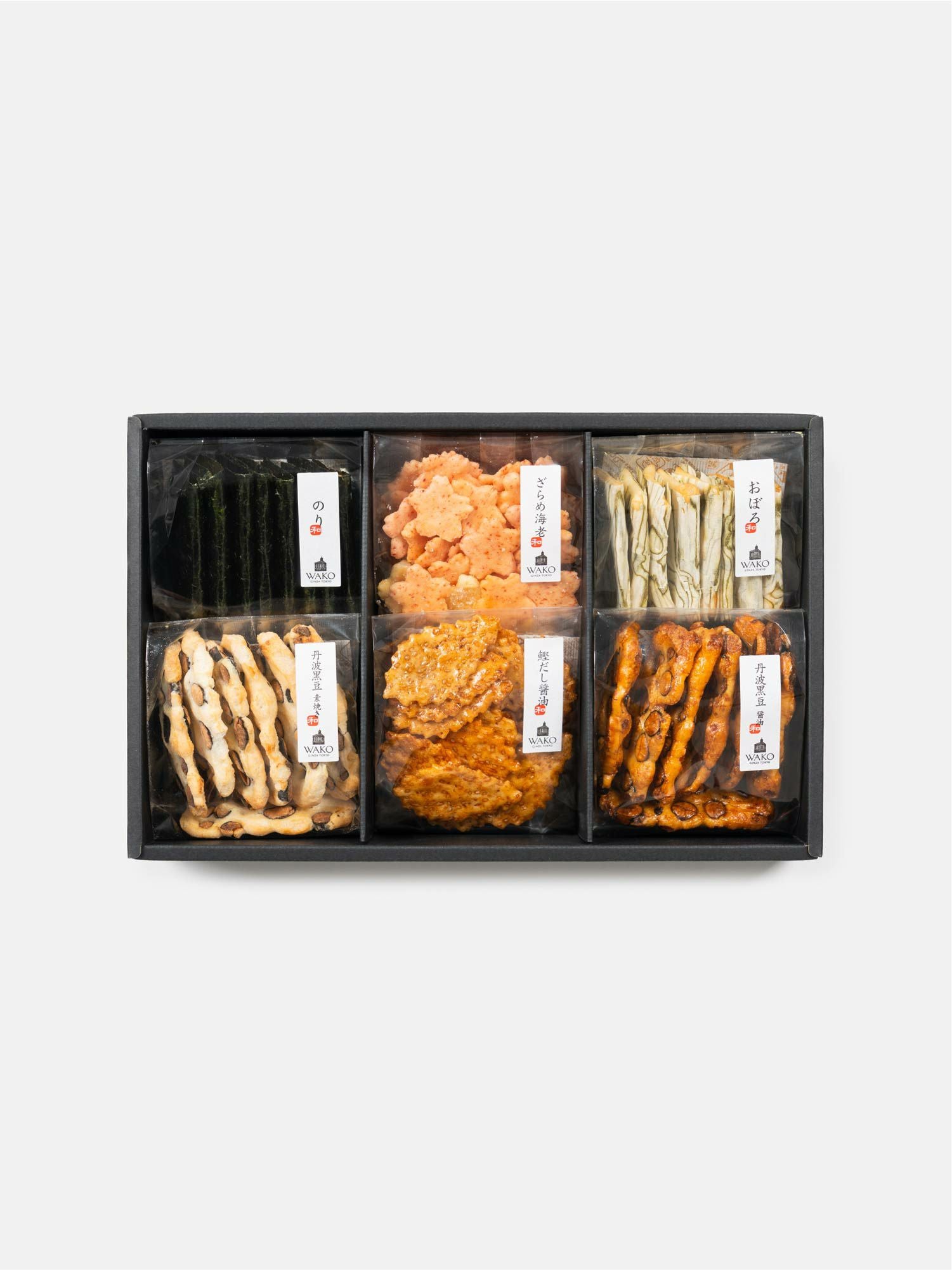 おかき6種 * |和菓子 | WAKO公式オンラインブティック | 銀座・和光