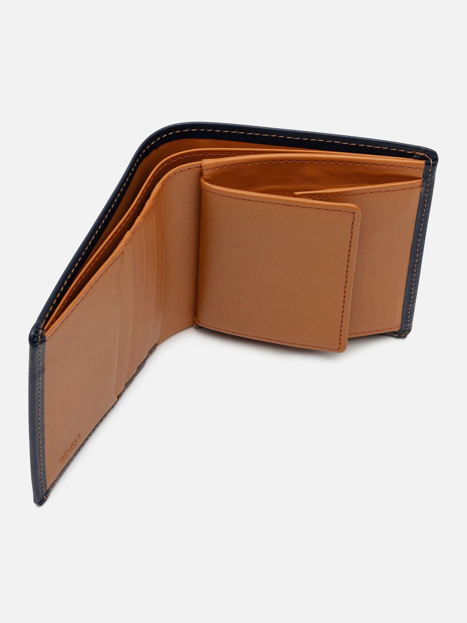 二つ折り財布 ブルー |折り財布 | WAKO公式オンラインブティック