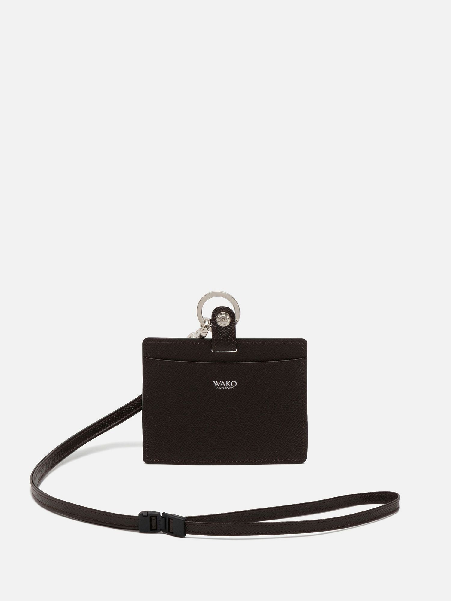 IDカードホルダー ダークブラウン |キーケース・カードケース | WAKO