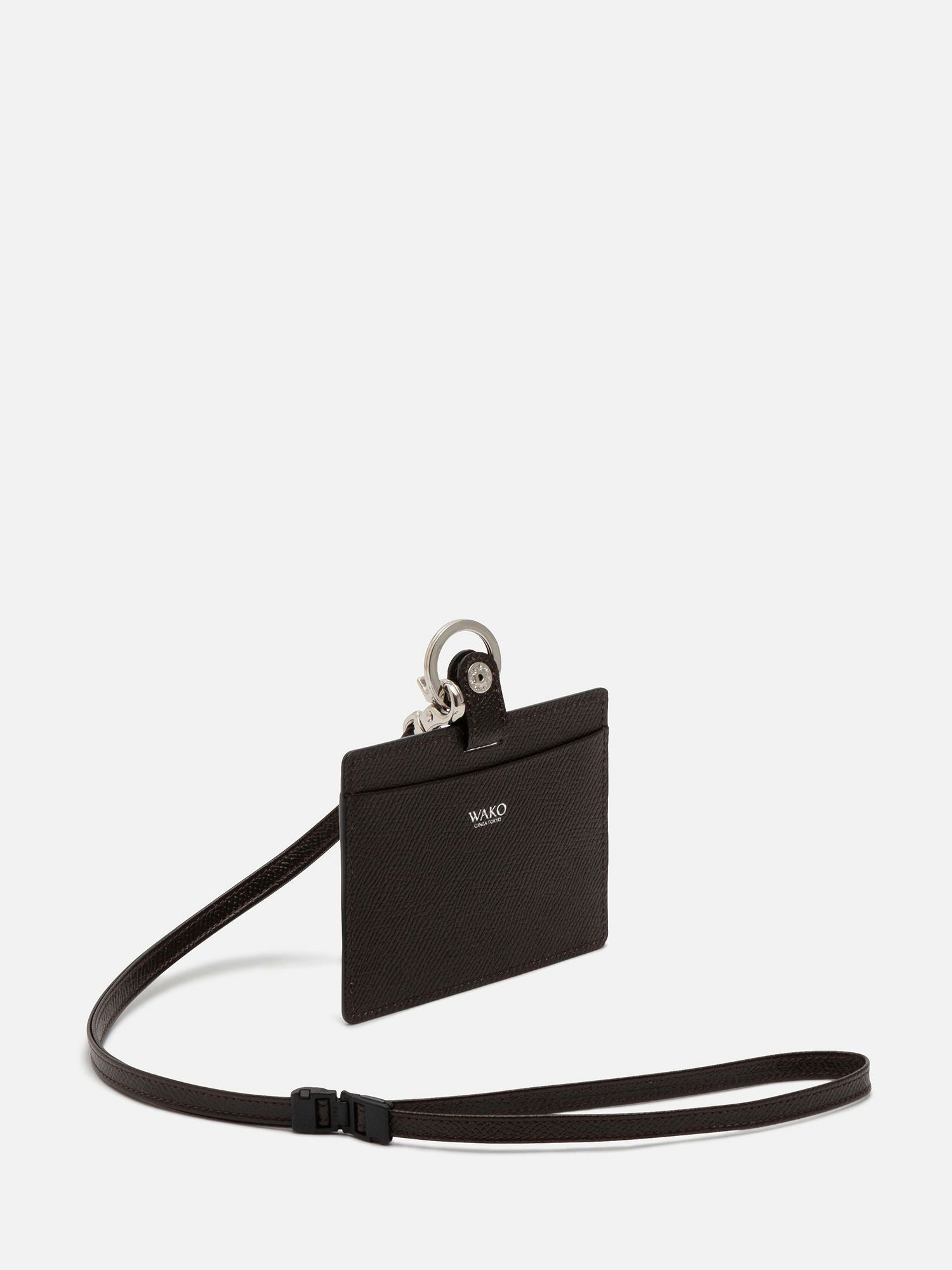 IDカードホルダー ダークブラウン |キーケース・カードケース | WAKO