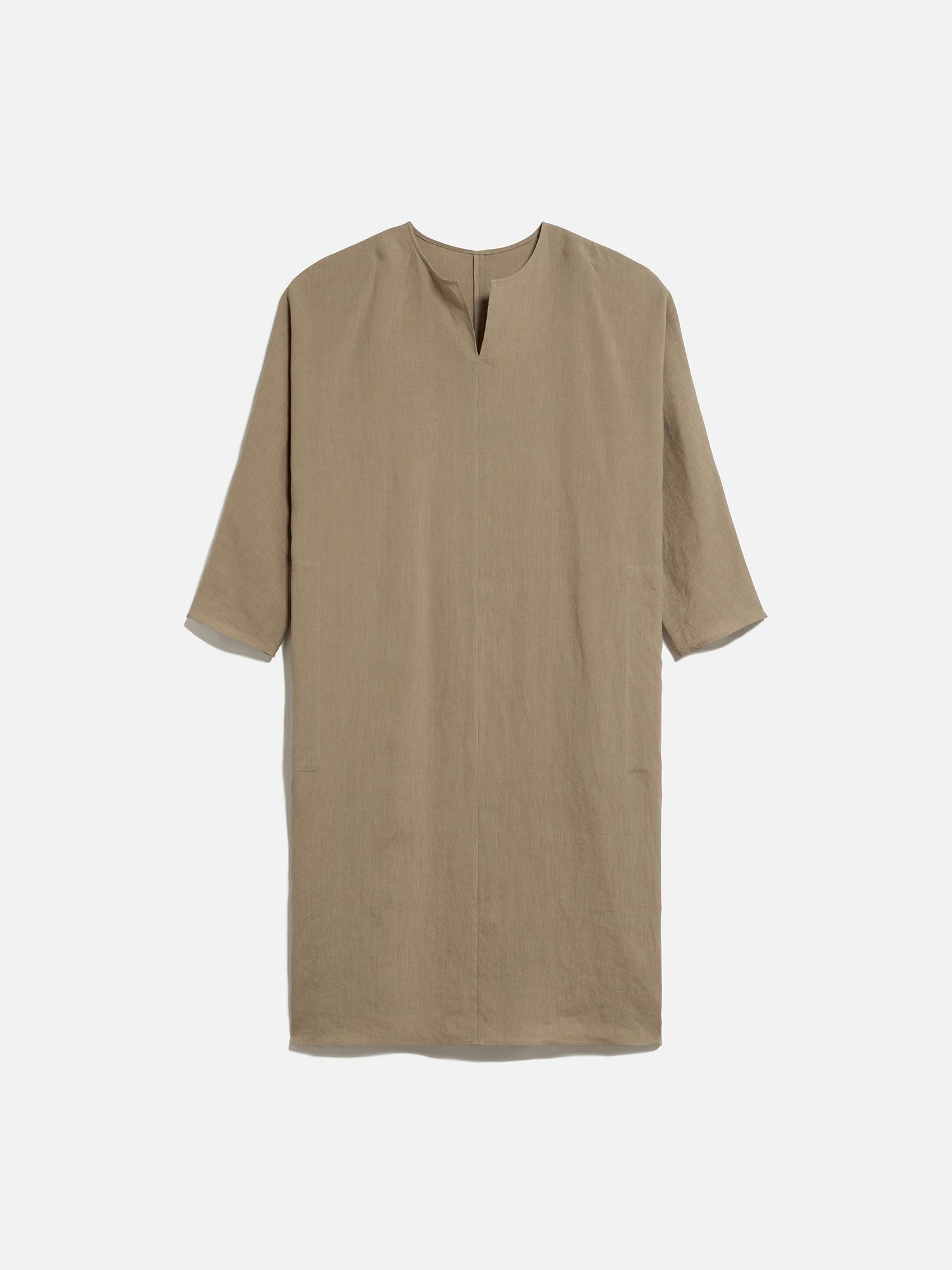 NEW CLOSET ポステレガント シャツワンピース ベージュ |ワンピース