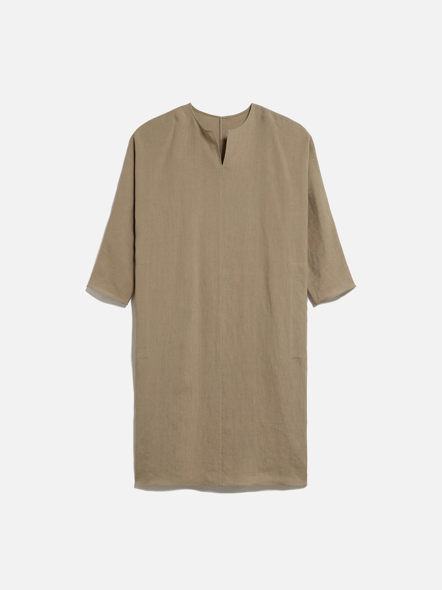 NEW CLOSET ポステレガント シャツワンピース ベージュ |ワンピース 