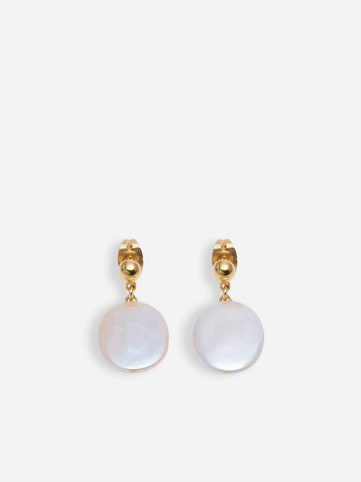 モミ パリ ピアス「コインパール」 ゴールド |イアリング・ピアス