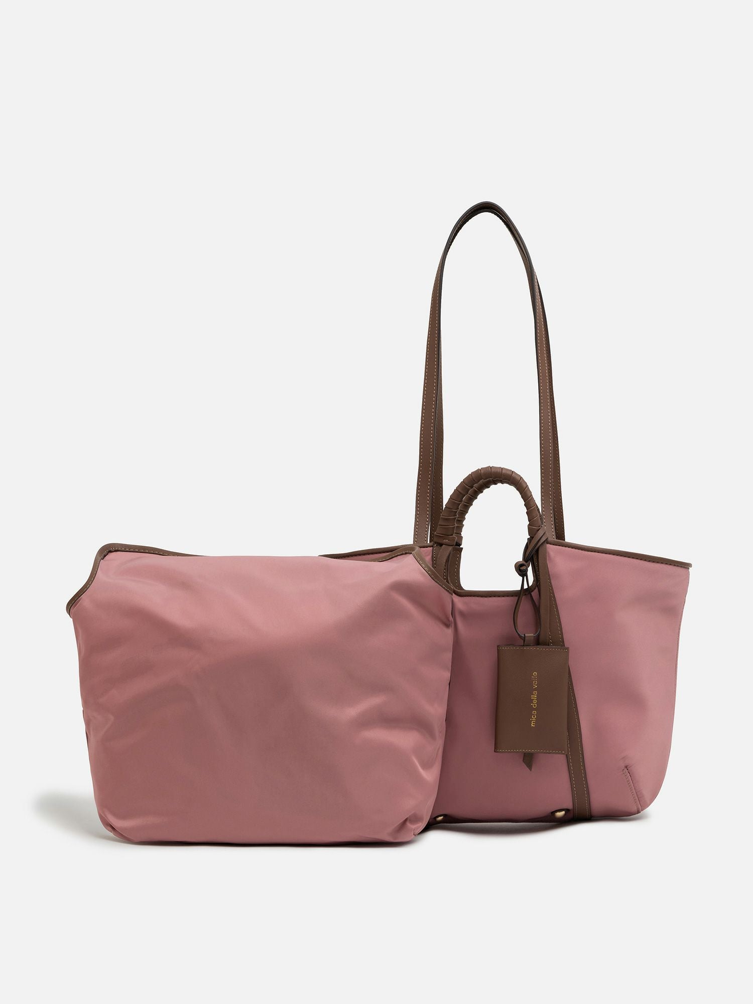 mica della valle ナイロントートバッグ ピンク |トートバッグ | WAKO