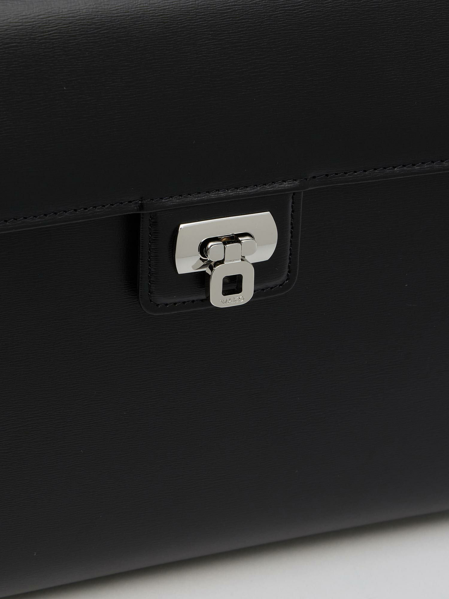 ハンドバッグ ブラック／シルバー |ハンドバッグ | WAKO公式オンライン