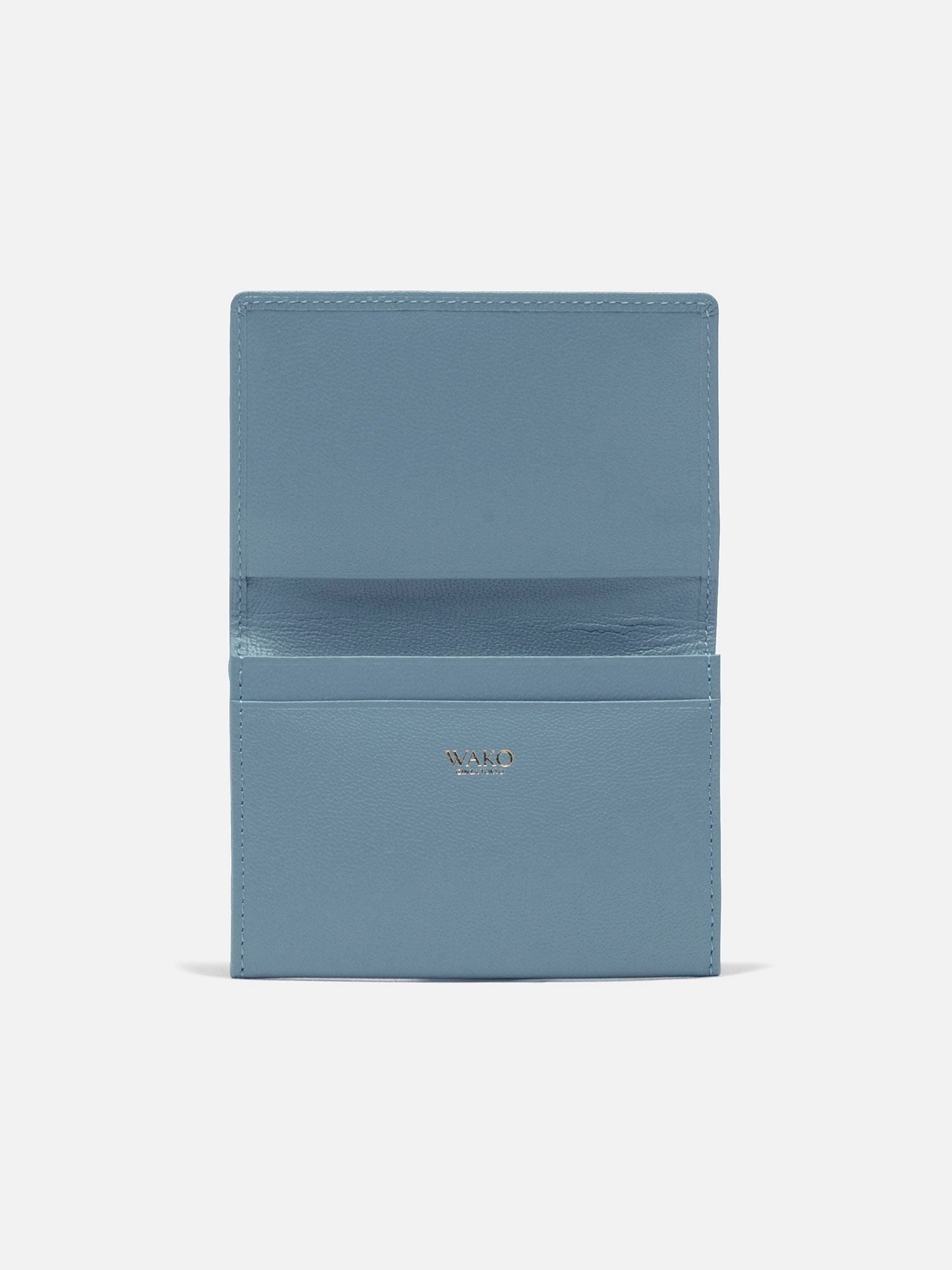 名刺入れ ライトブルー |その他の革小物 | WAKO公式オンライン