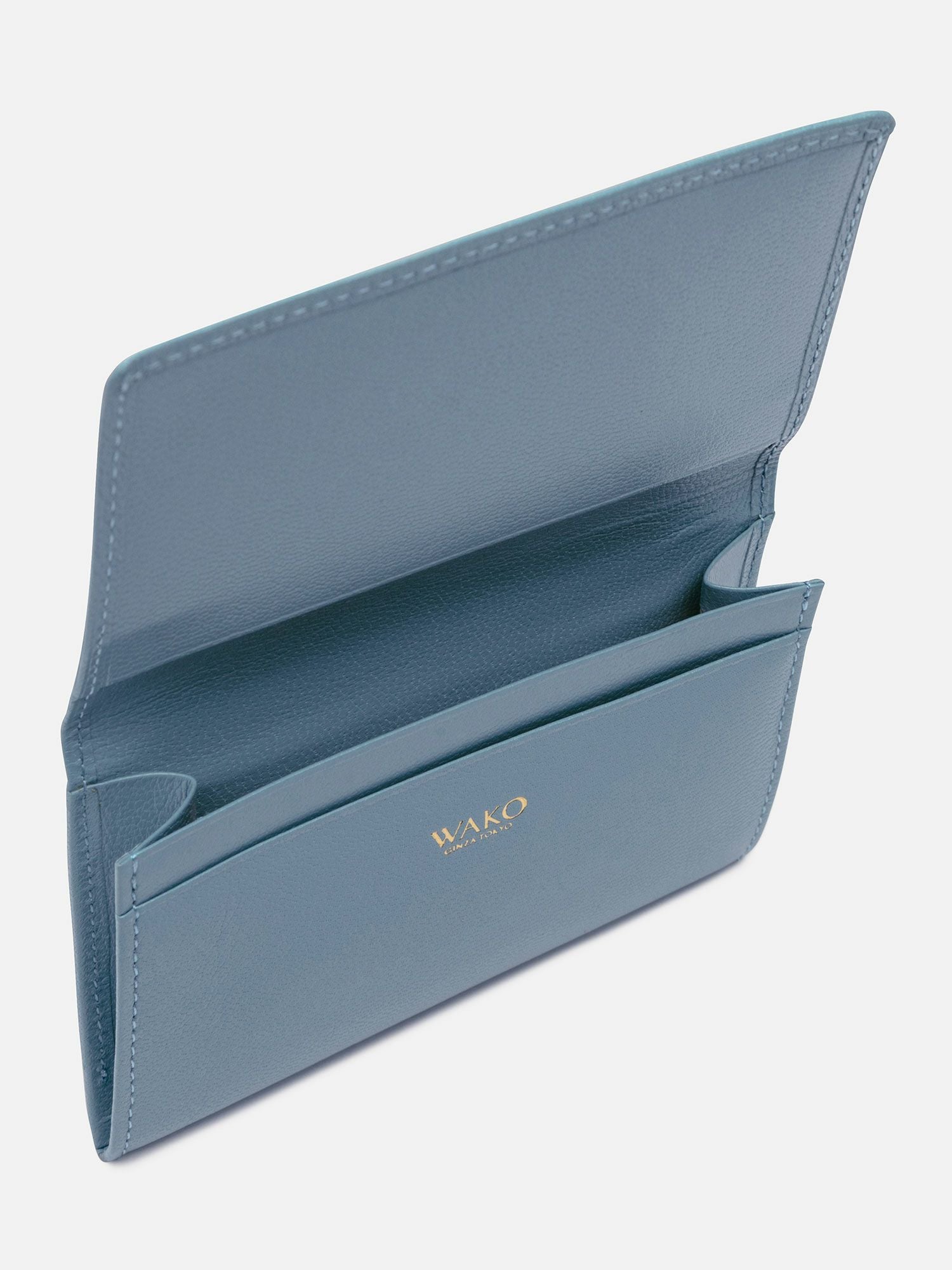 名刺入れ ライトブルー |その他の革小物 | WAKO公式オンライン