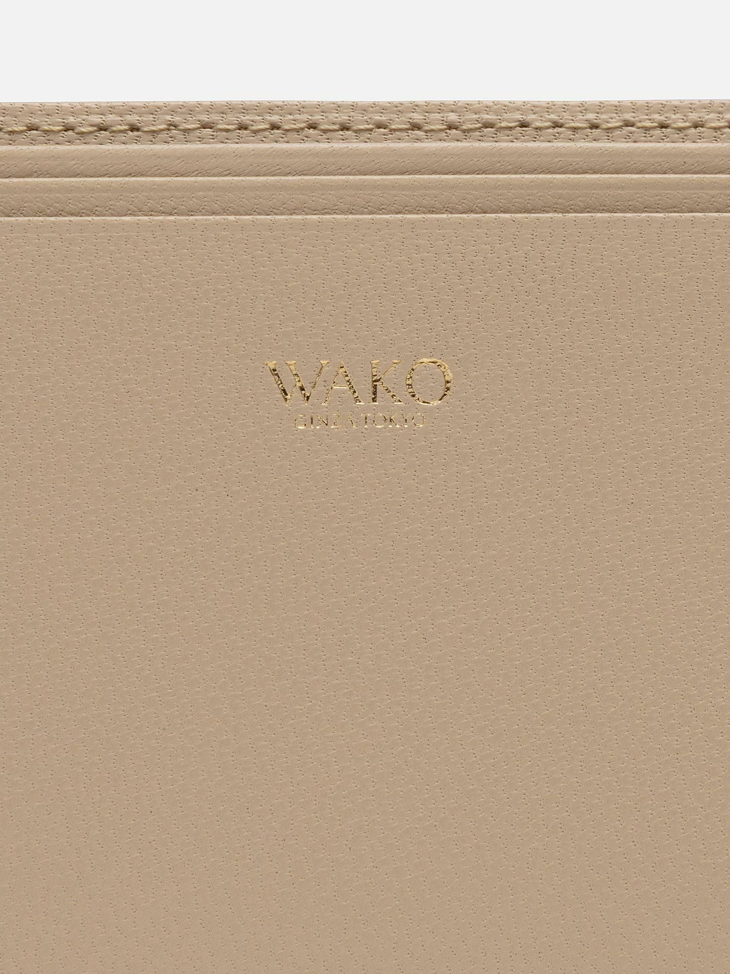 札入れ ベージュ |長財布 | WAKO公式オンラインブティック | 銀座・和光