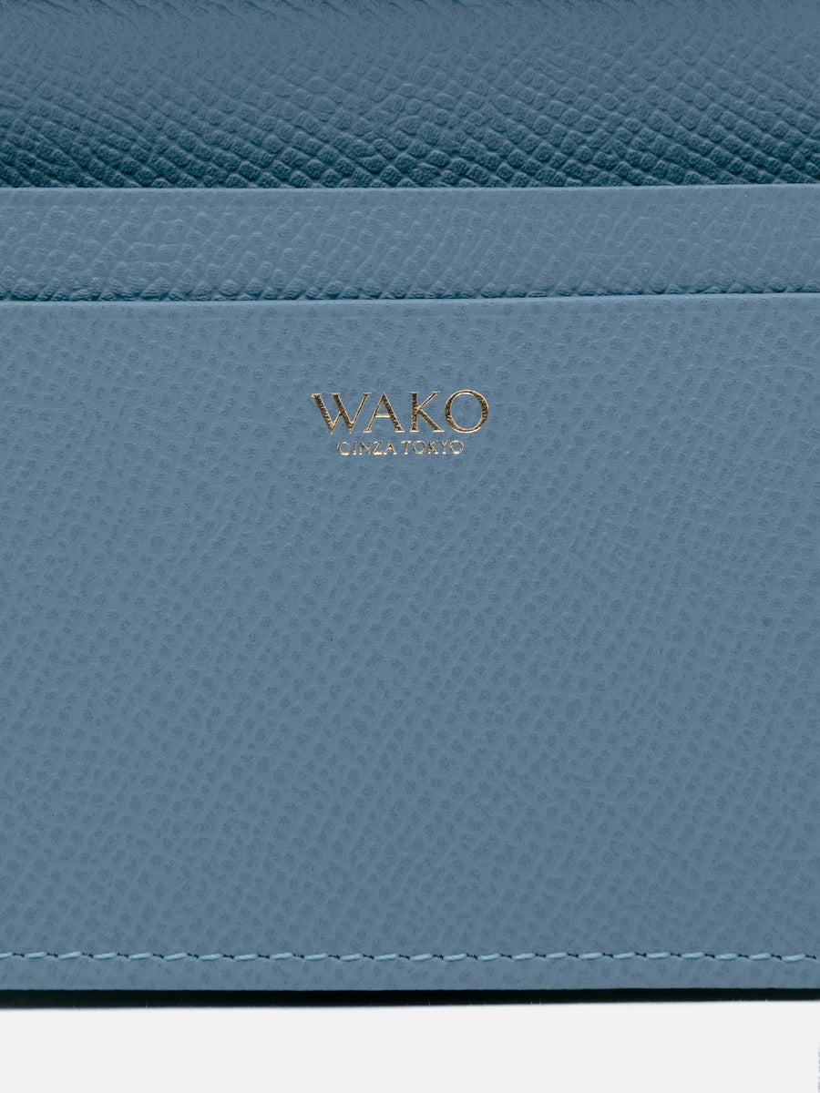 名刺入れ ライトブルー |その他の革小物 | WAKO公式オンライン 