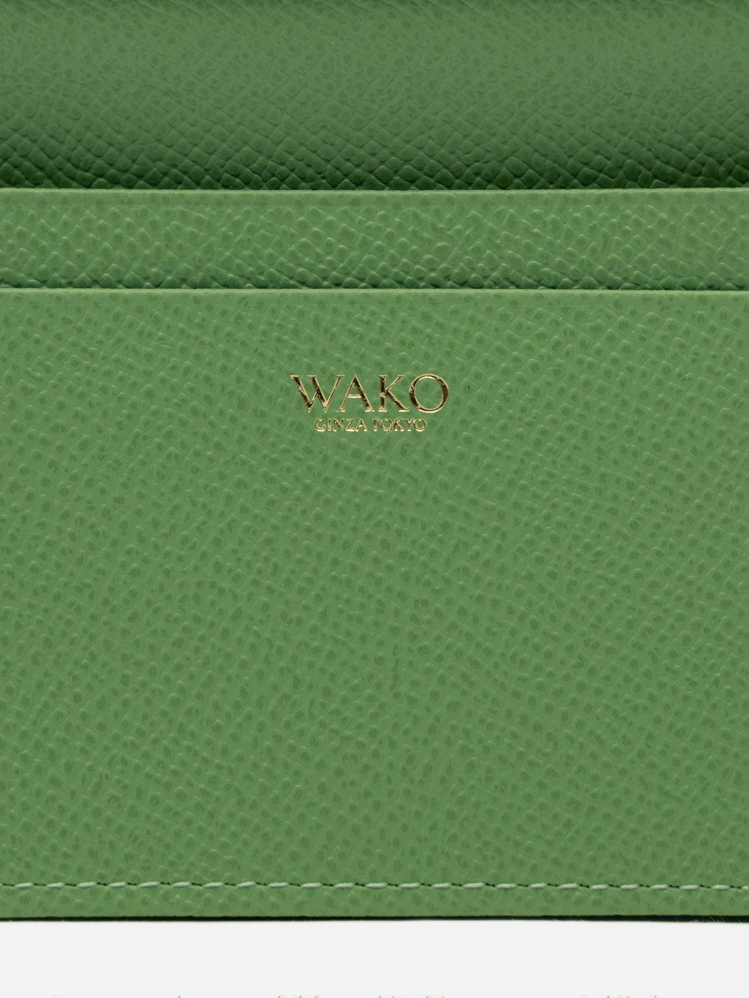 名刺入れ イエローグリーン |その他の革小物 | WAKO公式オンライン