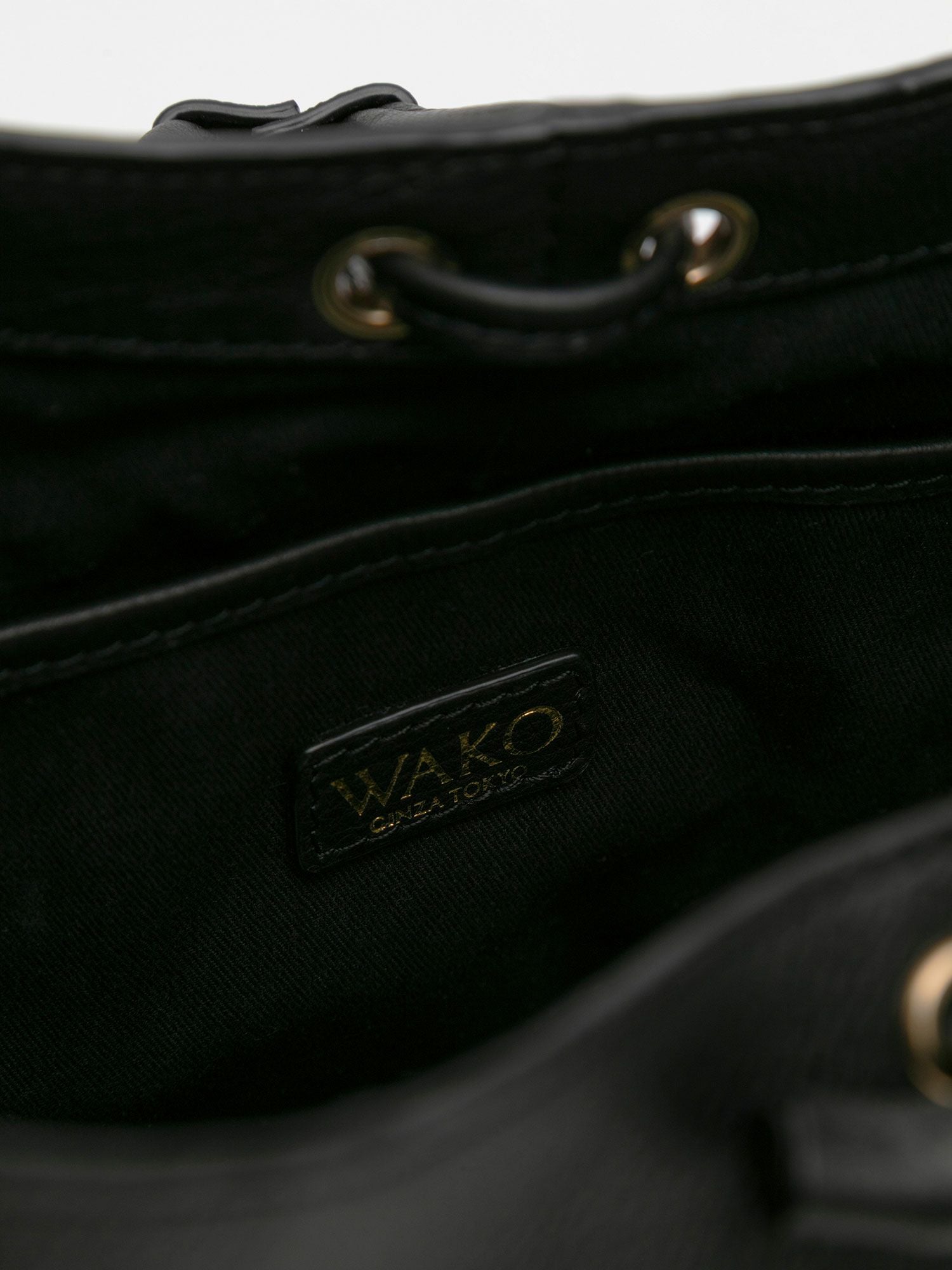 mica della valle ショルダーバッグ ブラック |ハンドバッグ | WAKO